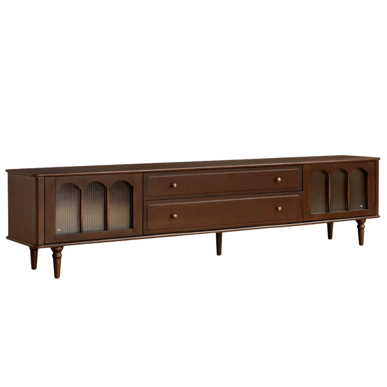Poplar Solid Wood American Style TV Cabinet