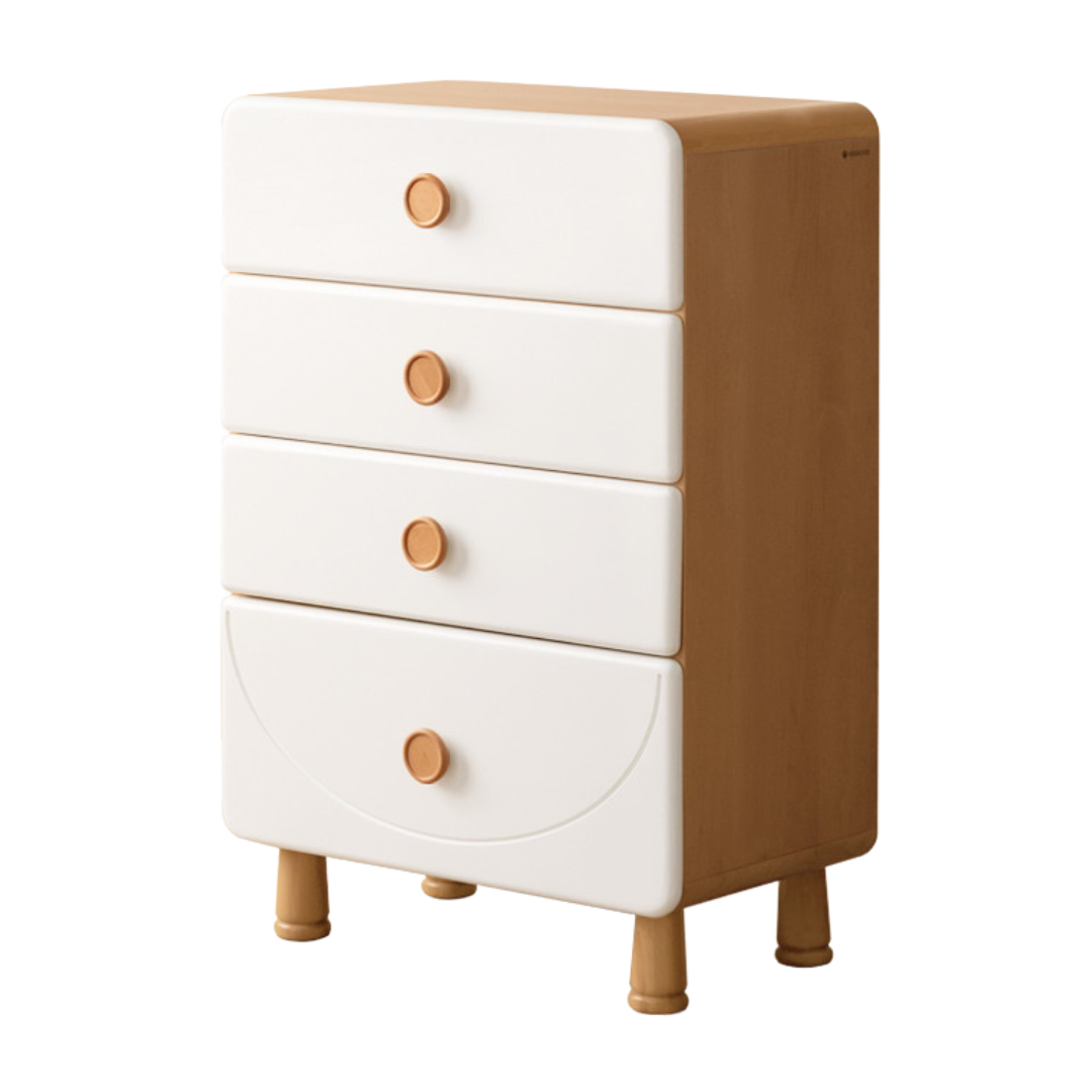 Beech Solid Wood Children's Storage Cabinet