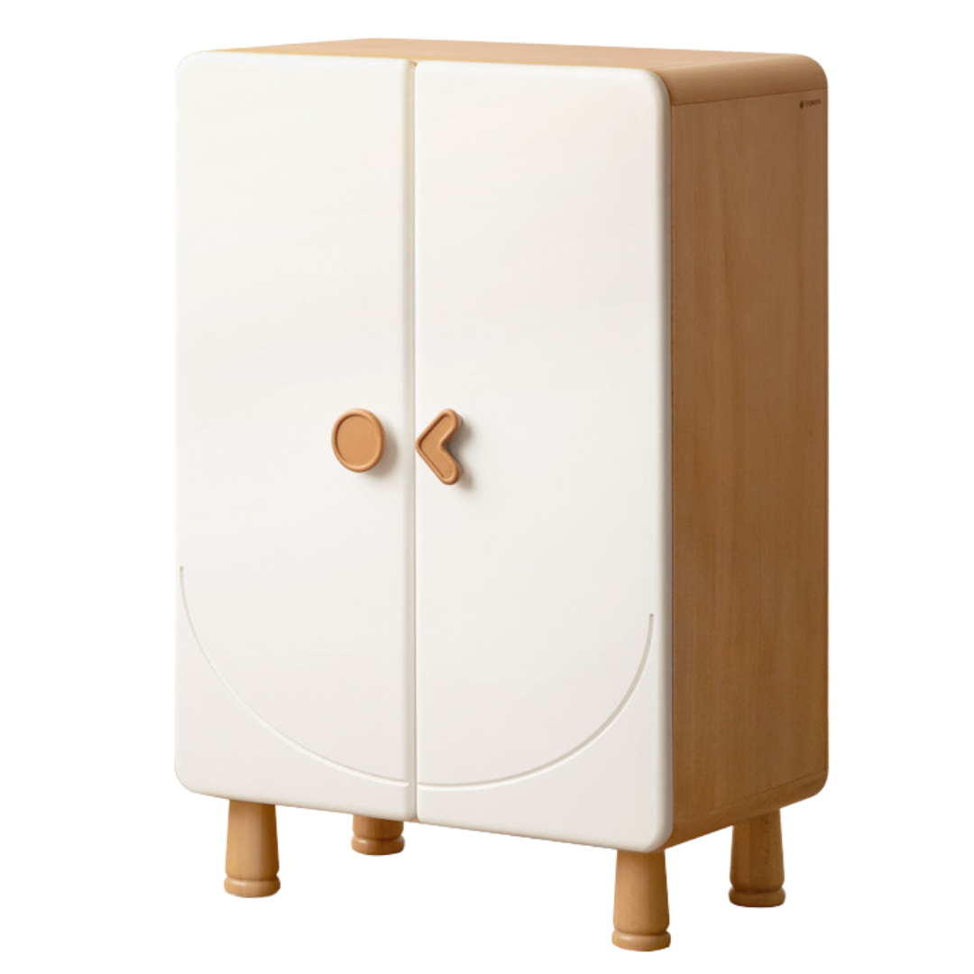 Beech Solid Wood Children's Storage Cabinet