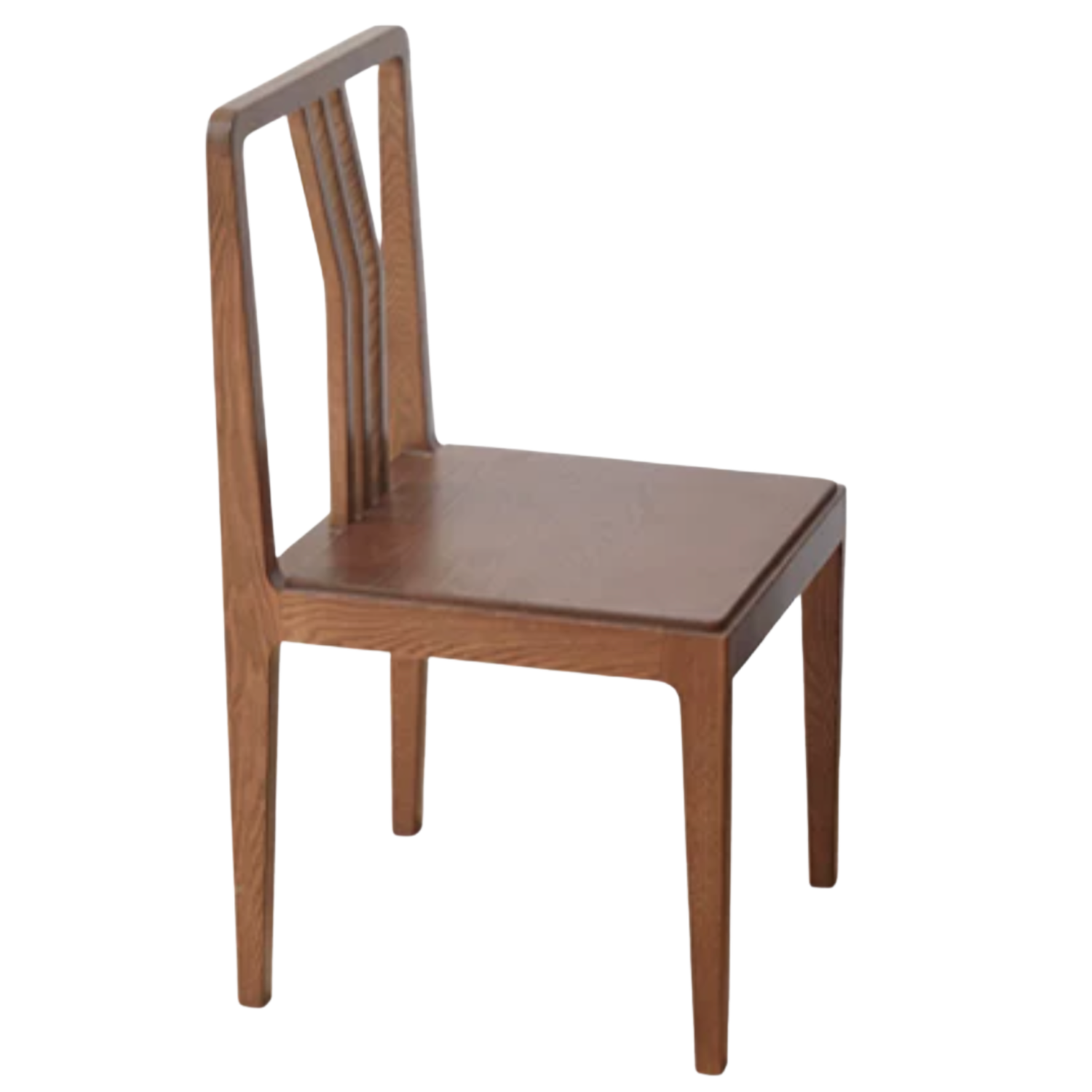 Set 4pcs Black Walnut, Ash Solid Wood Dining Chair