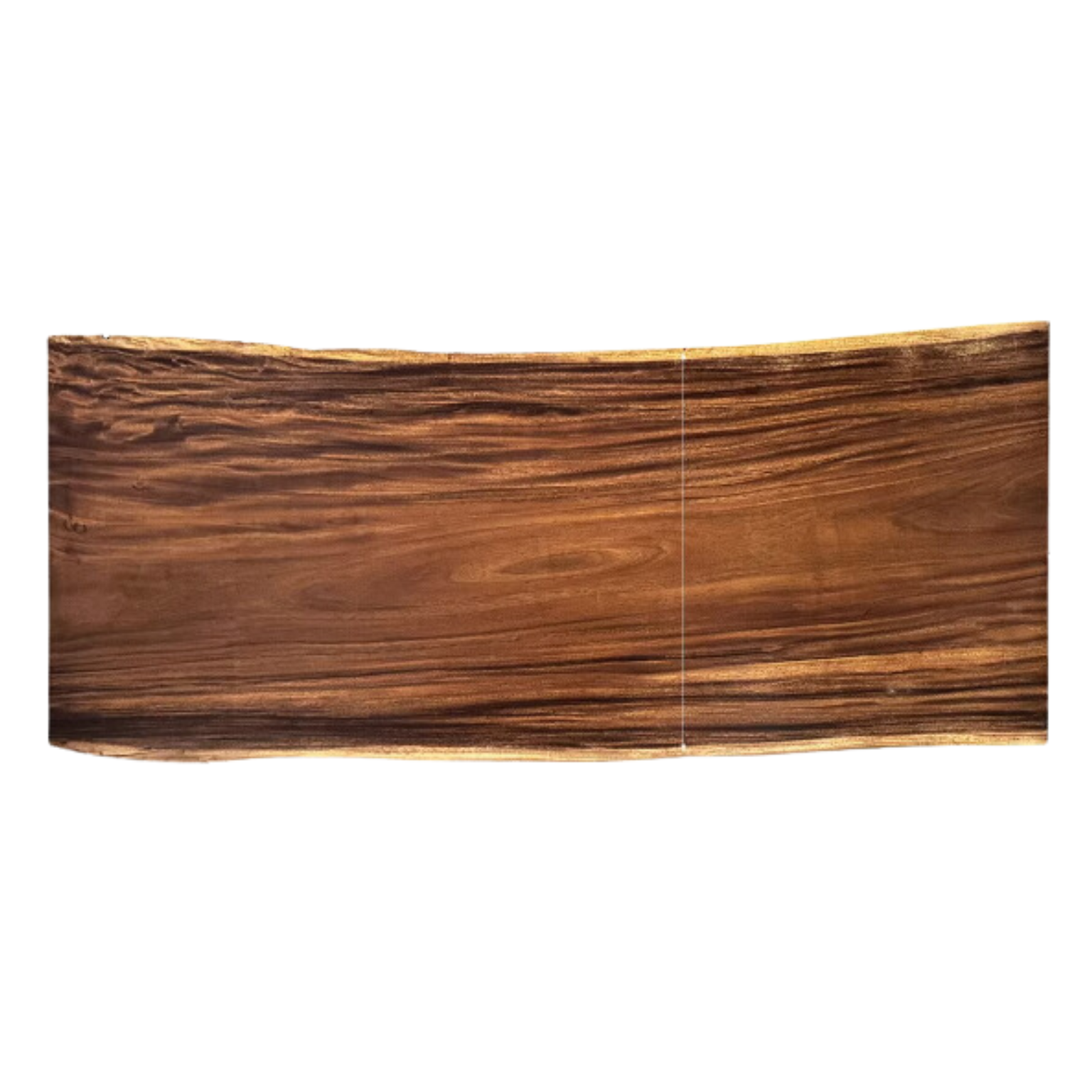 Black walnut Solid wood natural edge large top for dining table: