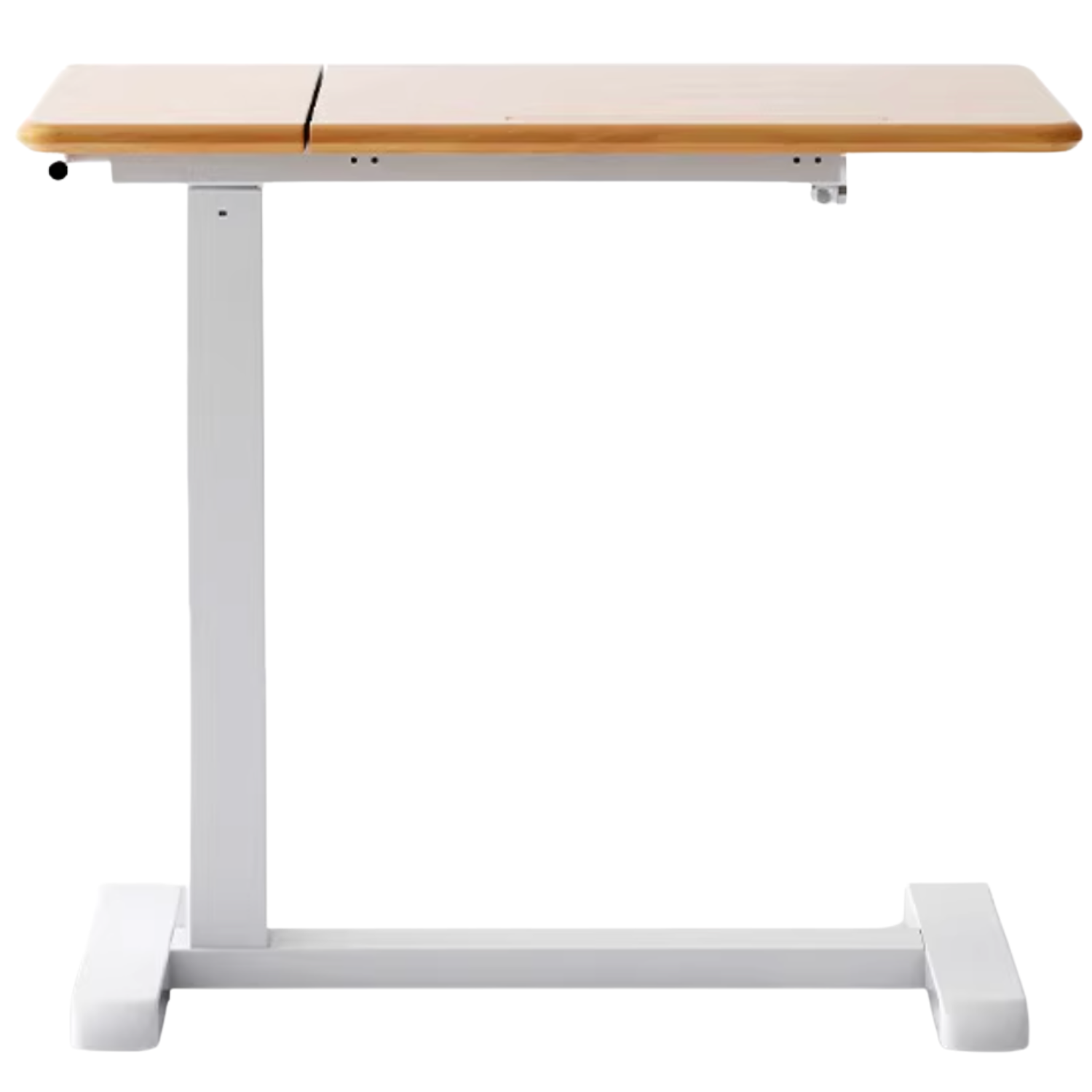Oak, Rubberwood Solid Wood Lifting Movable Folding Desk