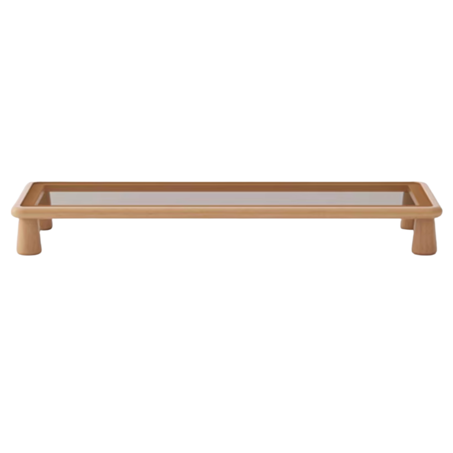 Rubberwood, Oak Solid Wood Table Shelves