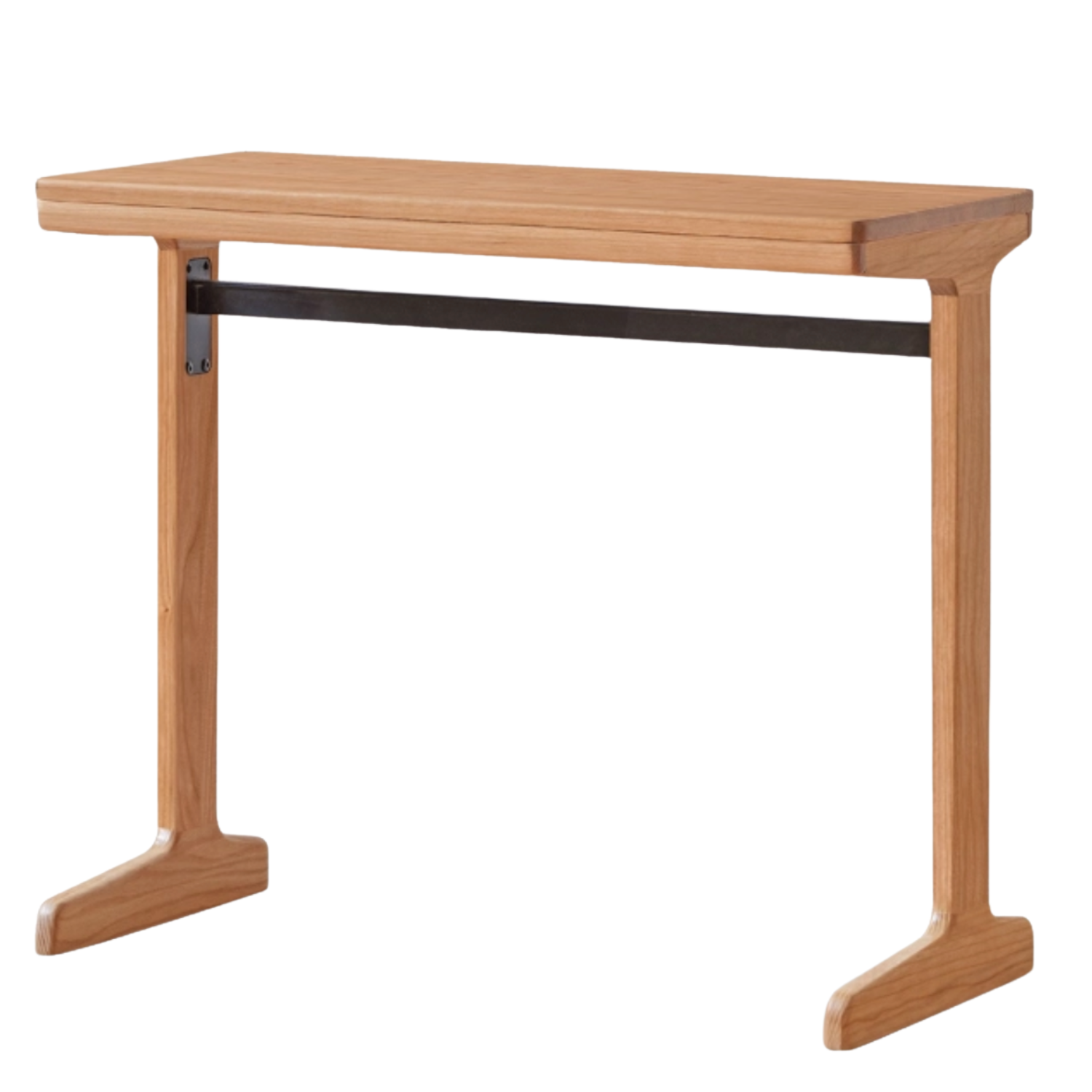 Oak, Cherry Solid Wood Small Office Desk