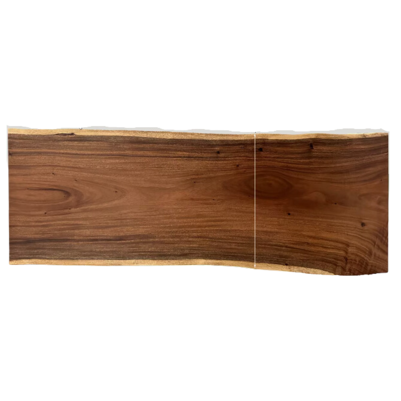 Black walnut Solid wood natural edge large top for dining table: