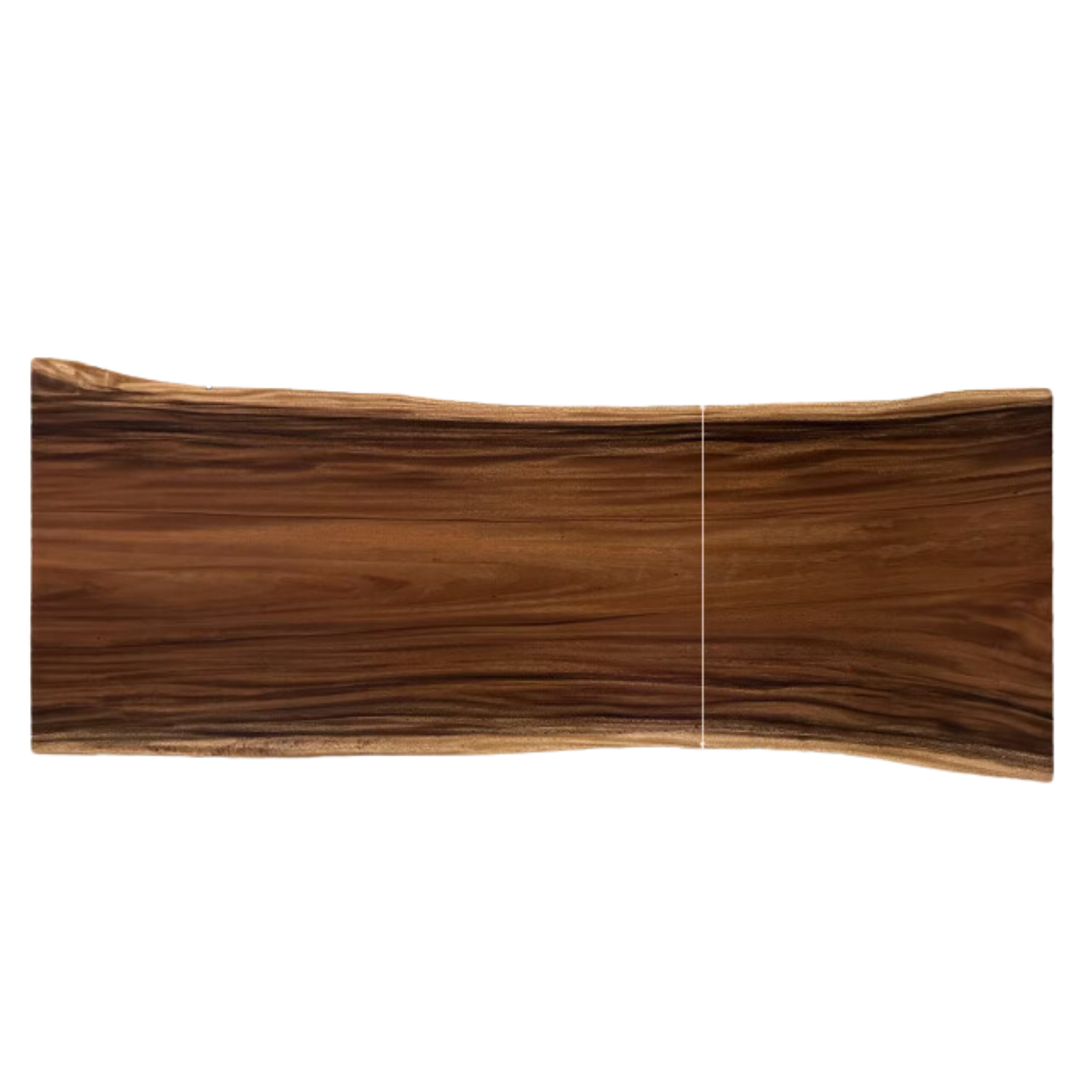 Black walnut Solid wood natural edge large top for dining table: