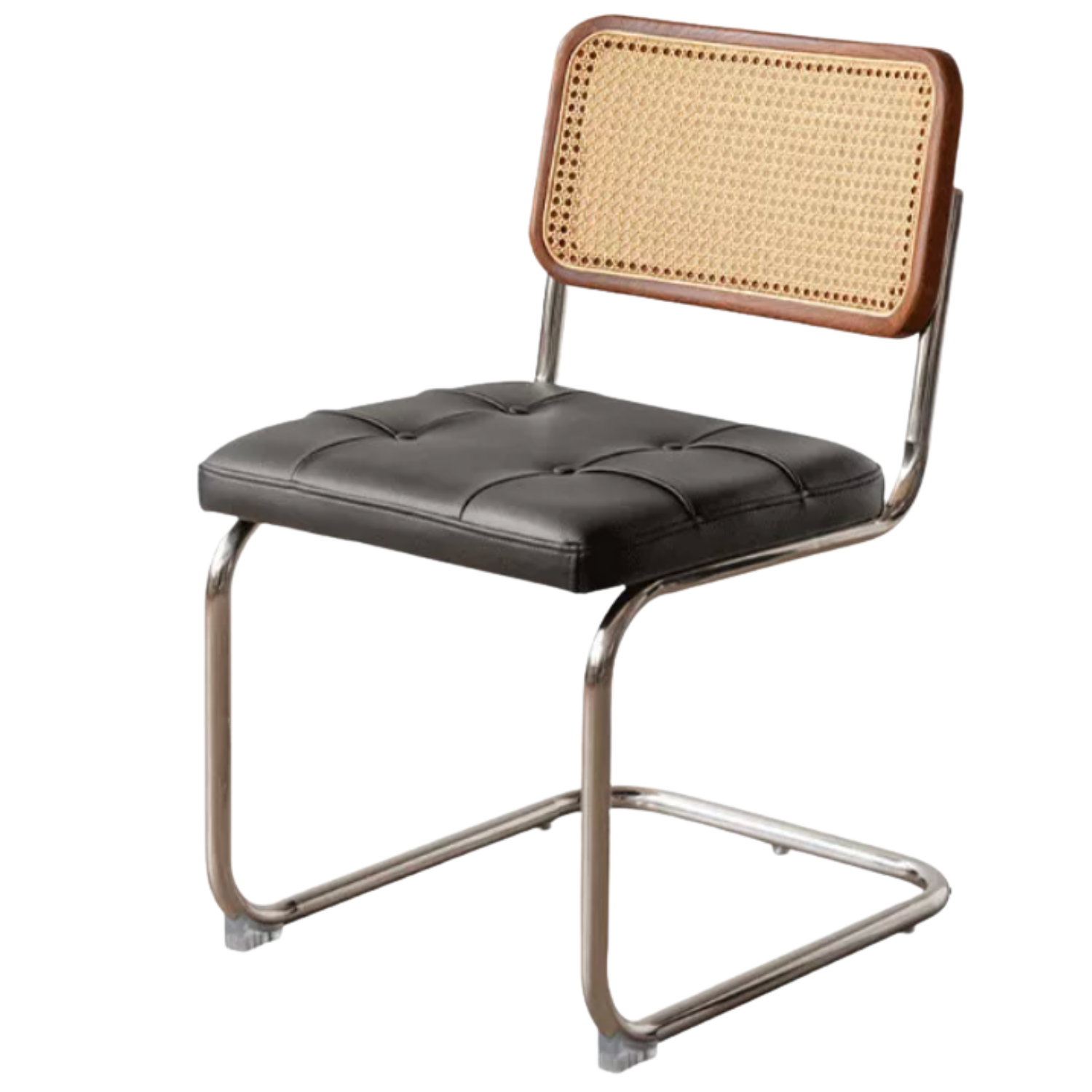 4 pcs Oak Solid Wood leather Soft Suspended Chair