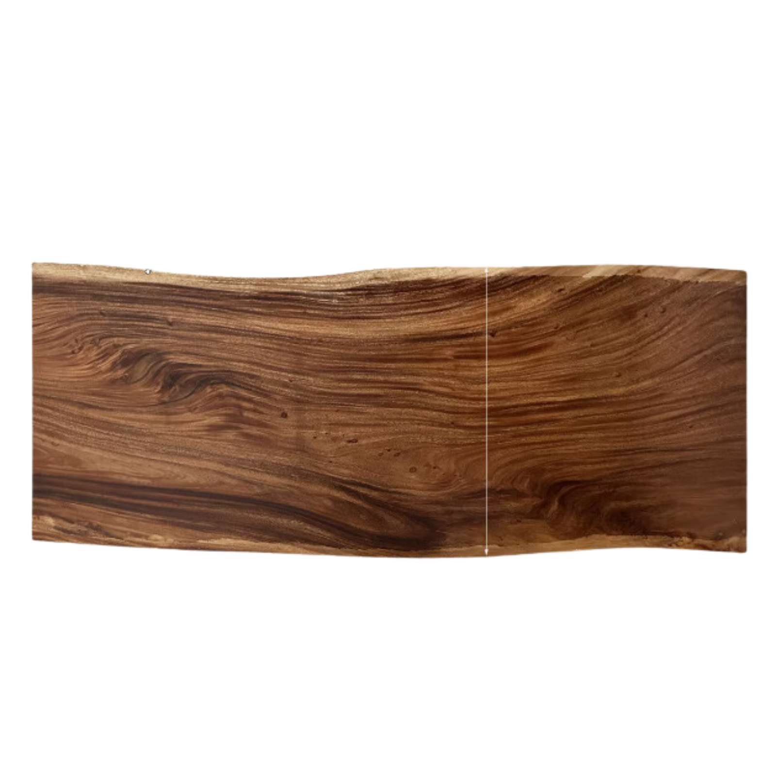 Black walnut Solid wood natural edge large top for dining table: