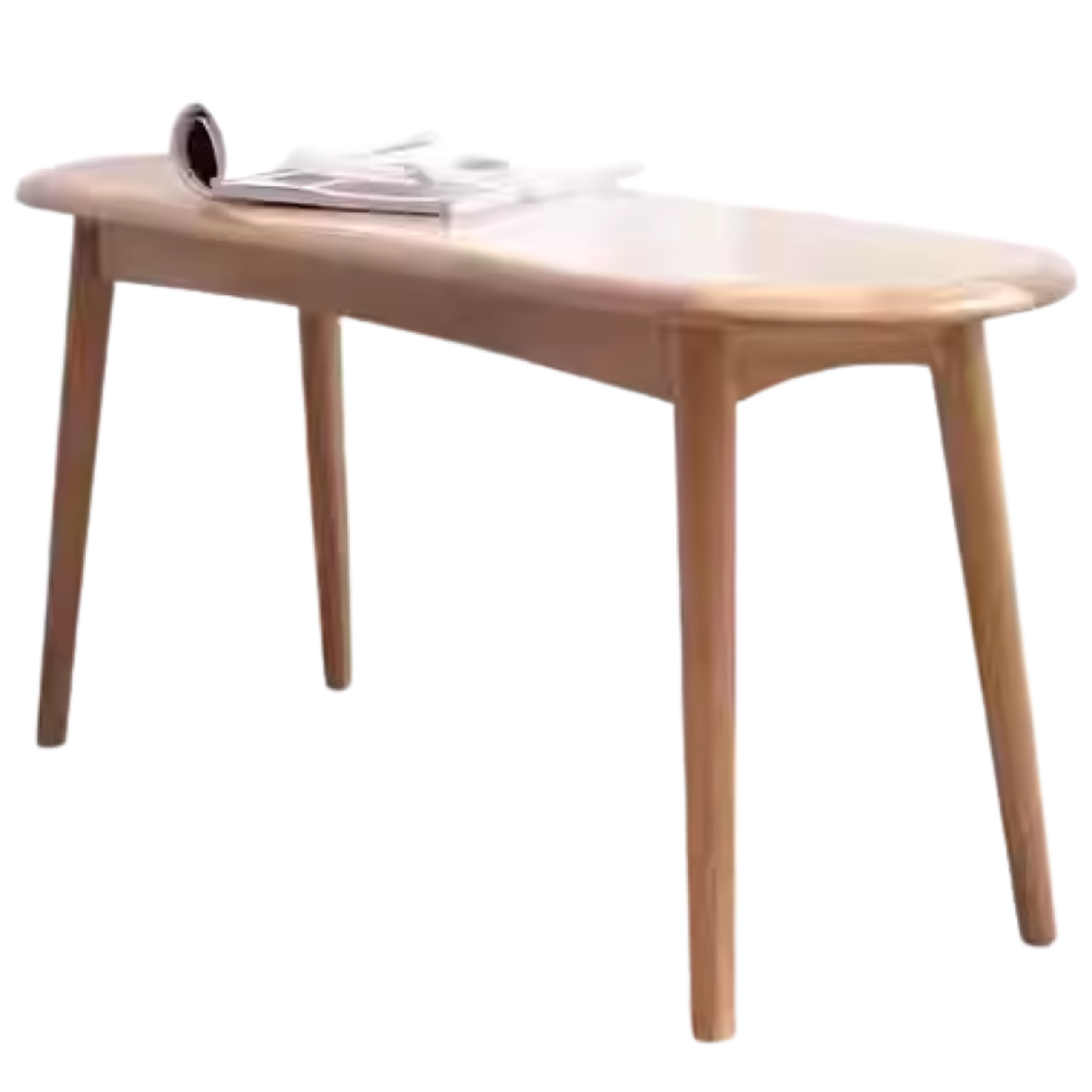 Oak, Black walnut, Ash, Cherry wood solid wood Simple Bench: