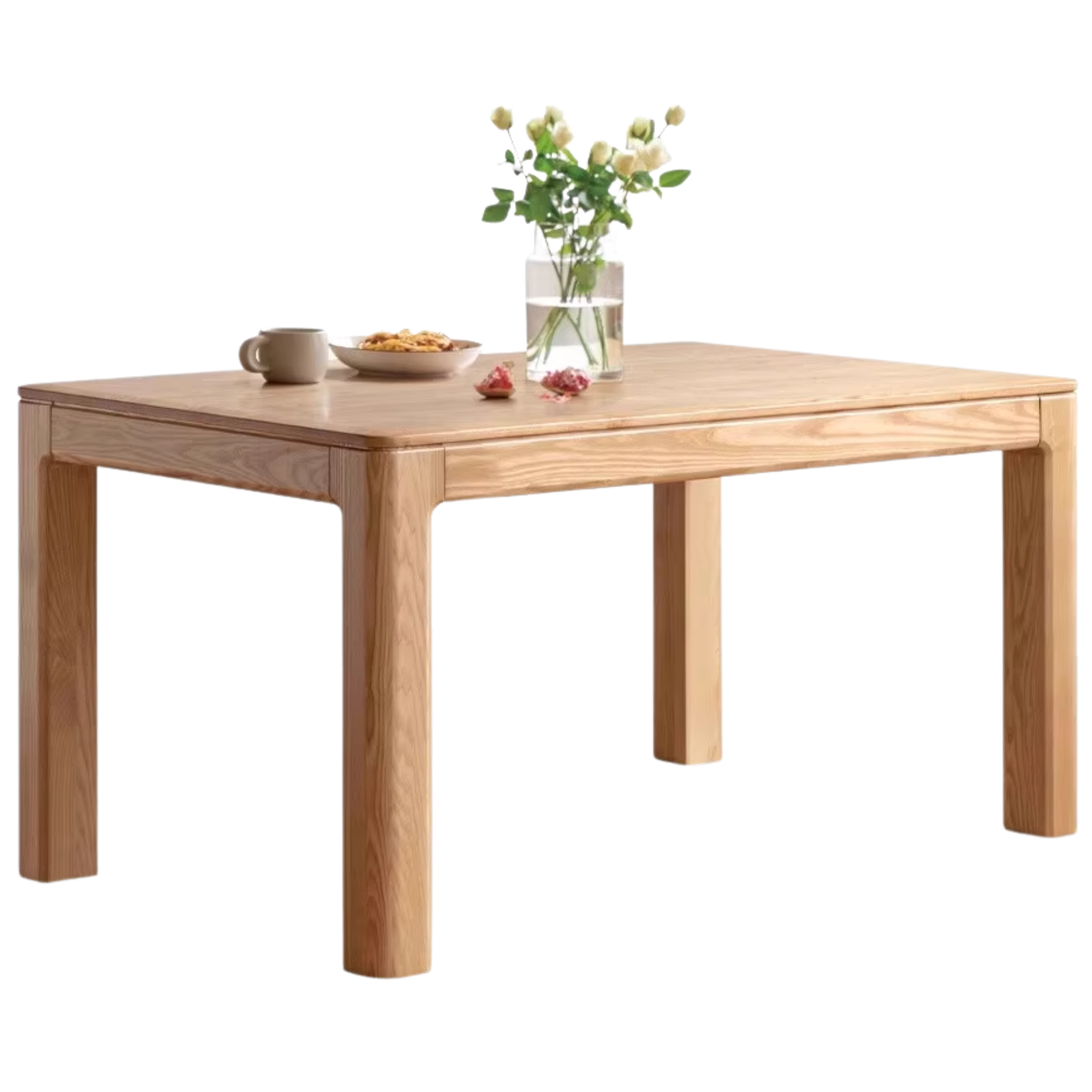 Oak, Ash Solid Wood Long Dining Table