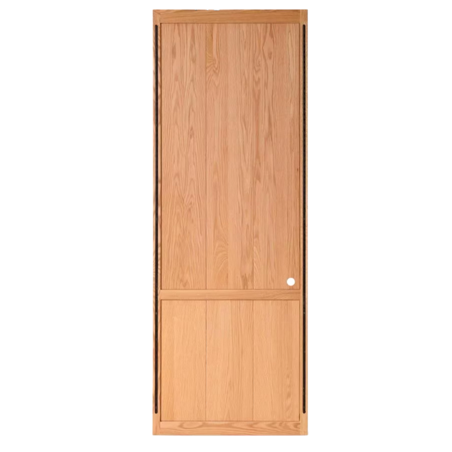 Oak solid wood Wall Hanging System, storage rack combination,