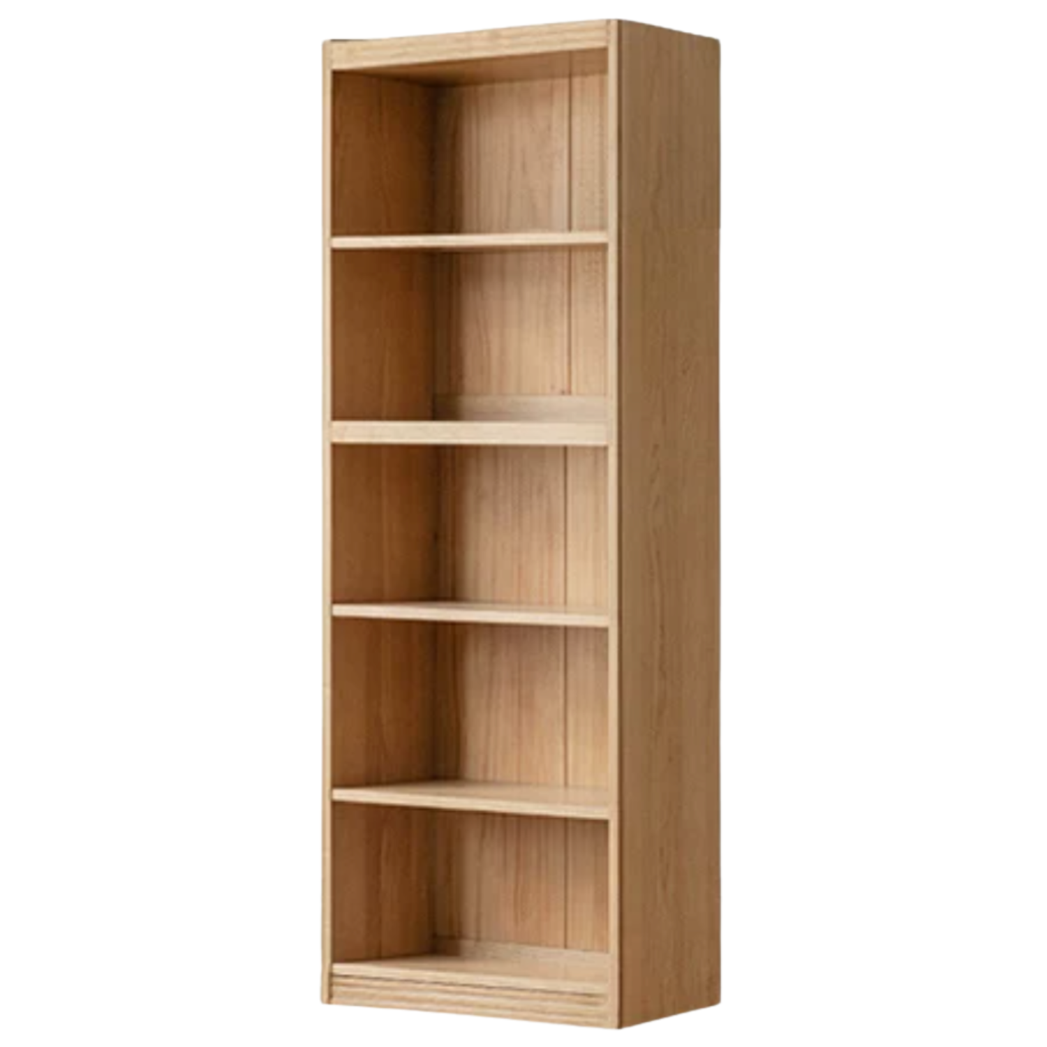 Ash, Oak, Cherry Solid Wood Bookshelf Integrated Wall-Mounted