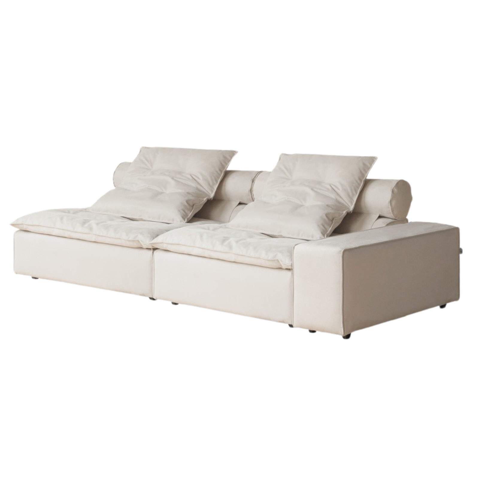 Fabric French cream style modular sofa