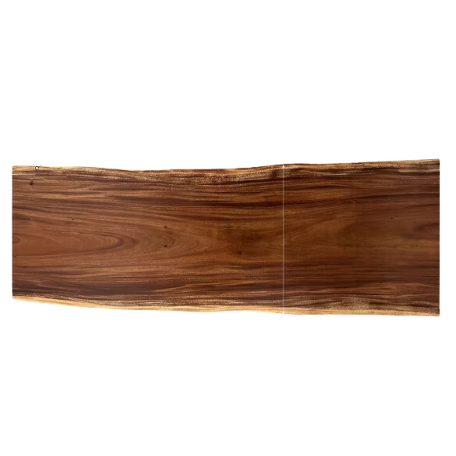 Black walnut Solid wood natural edge large top for dining table: