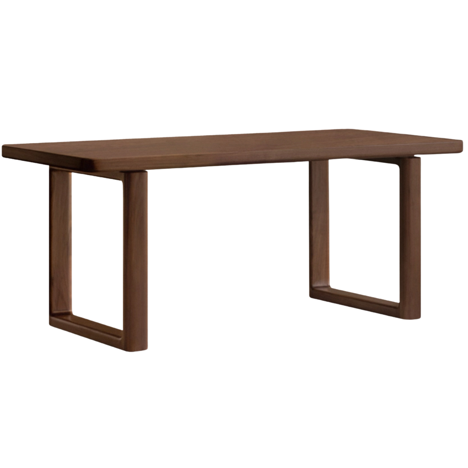 Black Walnut, Golden Pear Solid Wood Large Board Dining Table