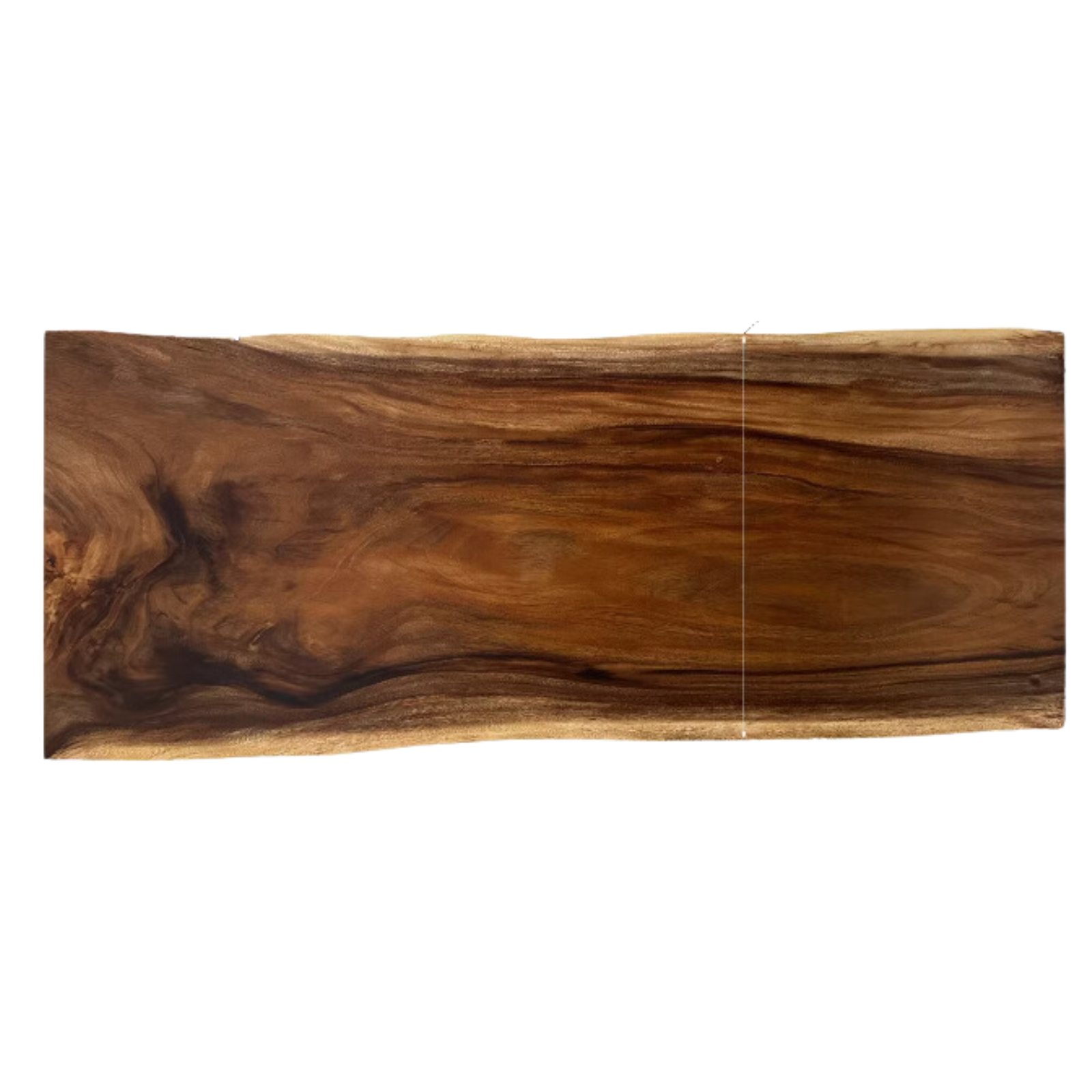 Black walnut Solid wood natural edge large top for dining table: