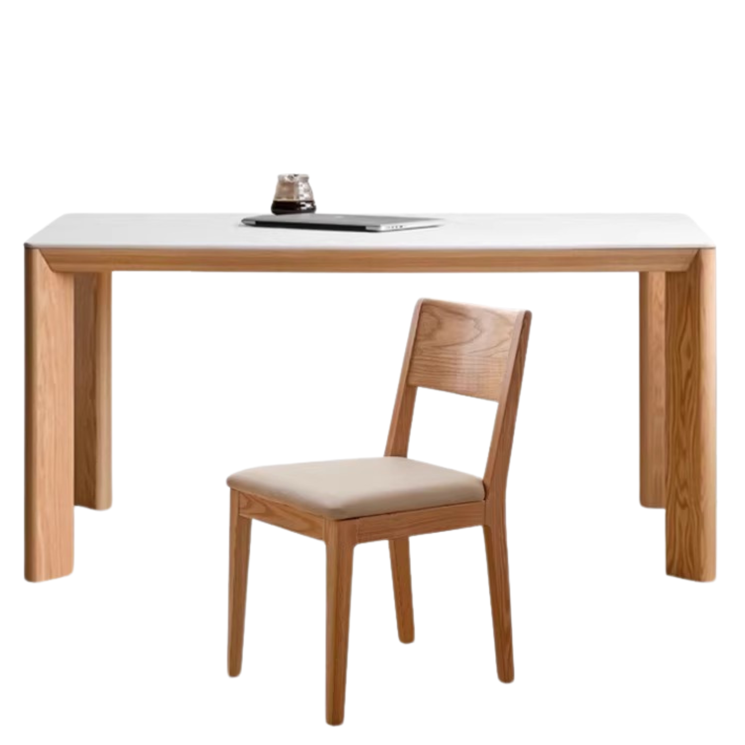 Oak Solid wood dining table rectangular :