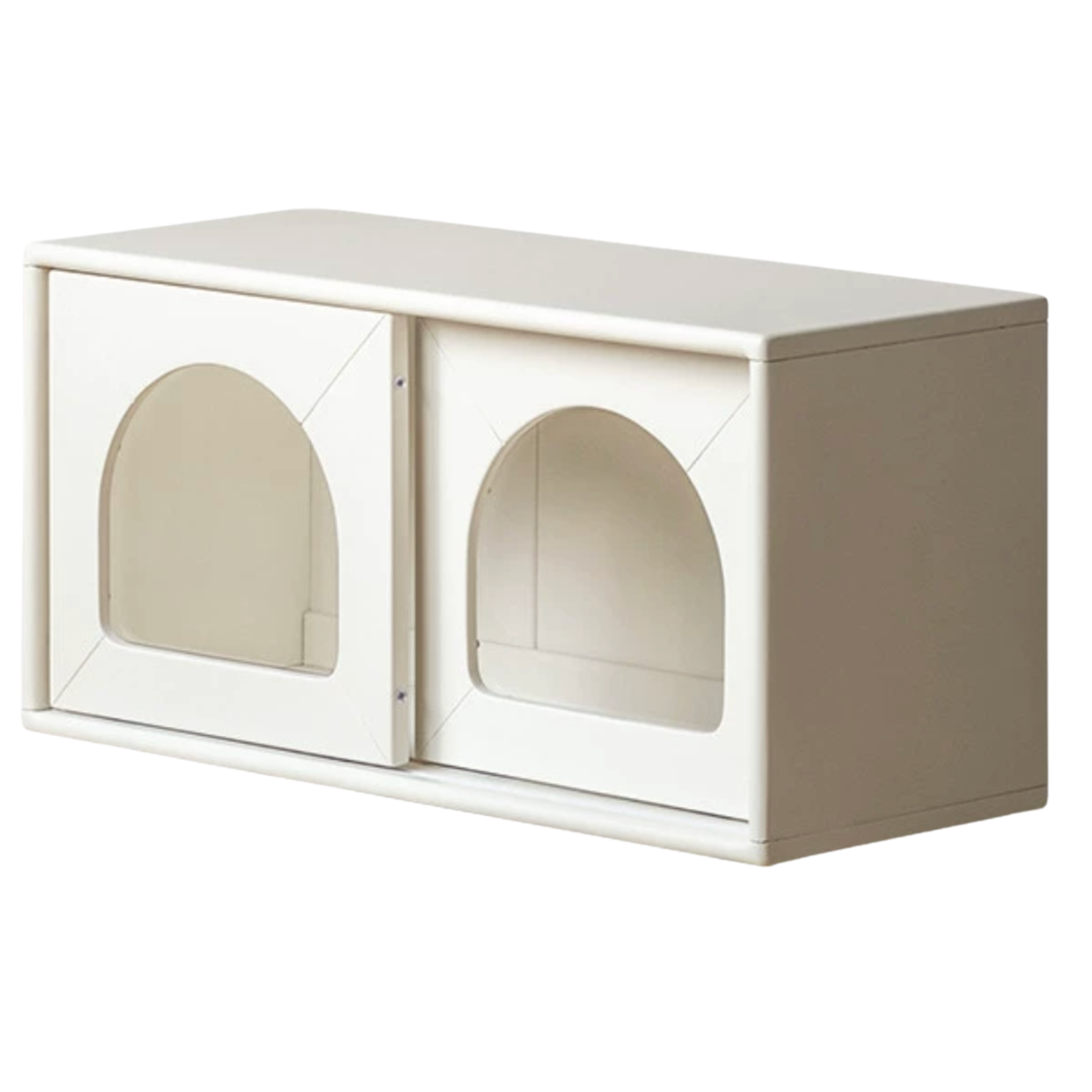 Beech, Solid Rubberwood Children's Сombination Bookcase