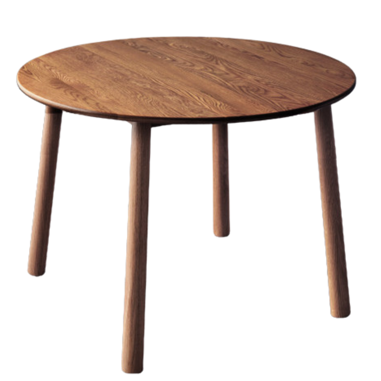 Oak Solid Wood Round Dining Table