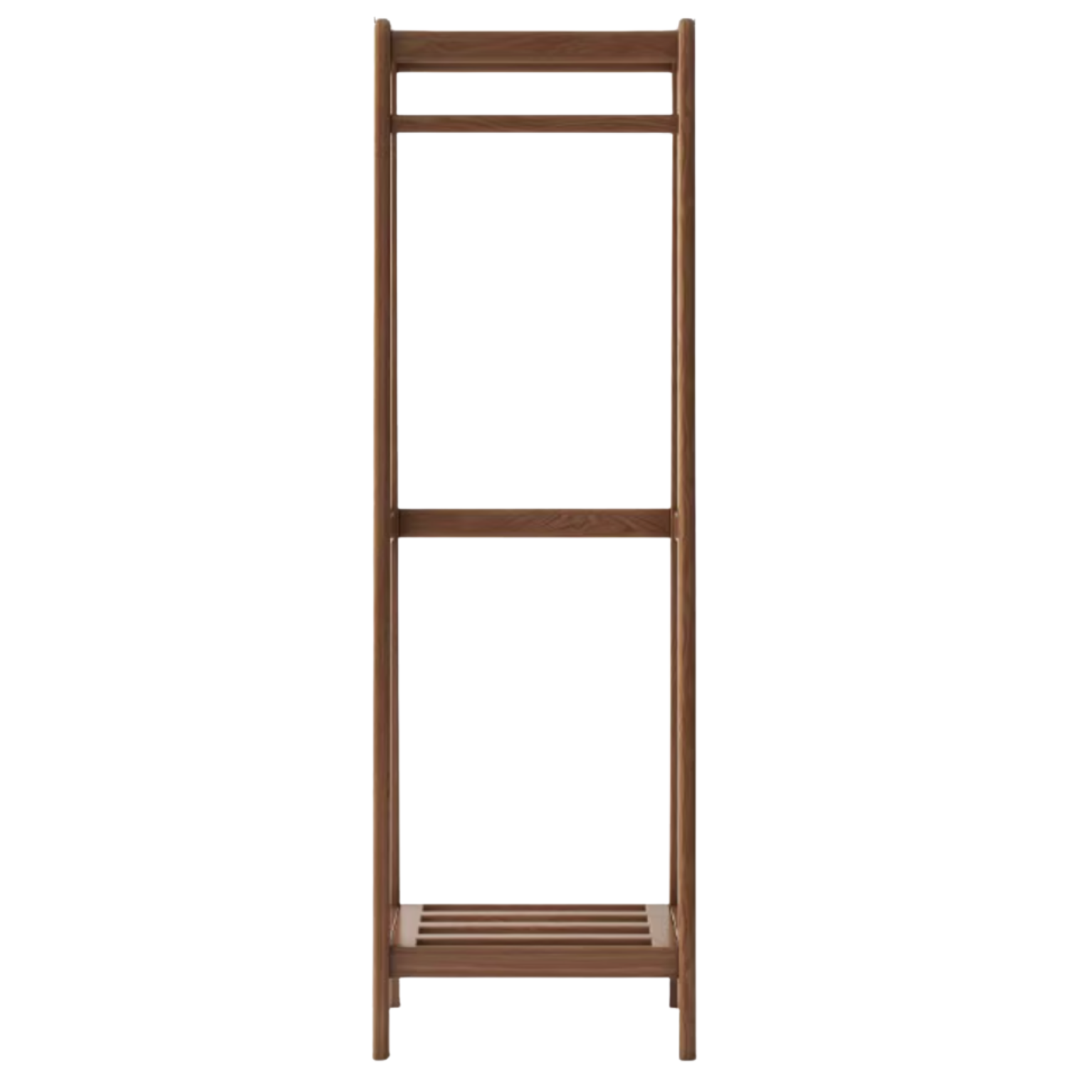 Oak, Ash solid wood hanger for small bedroom floor standing storage rack