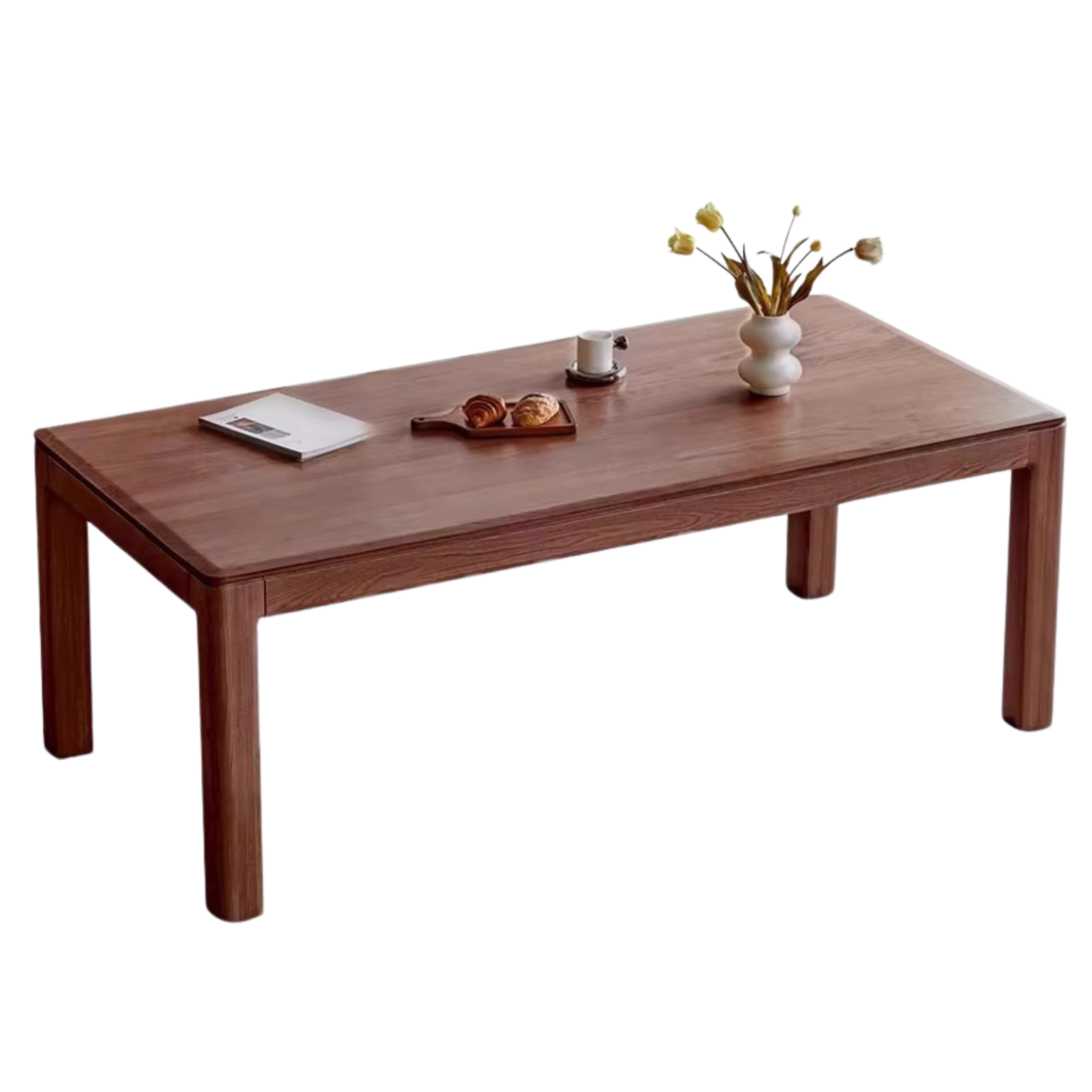 Ash Solid Wood Long Dining Table