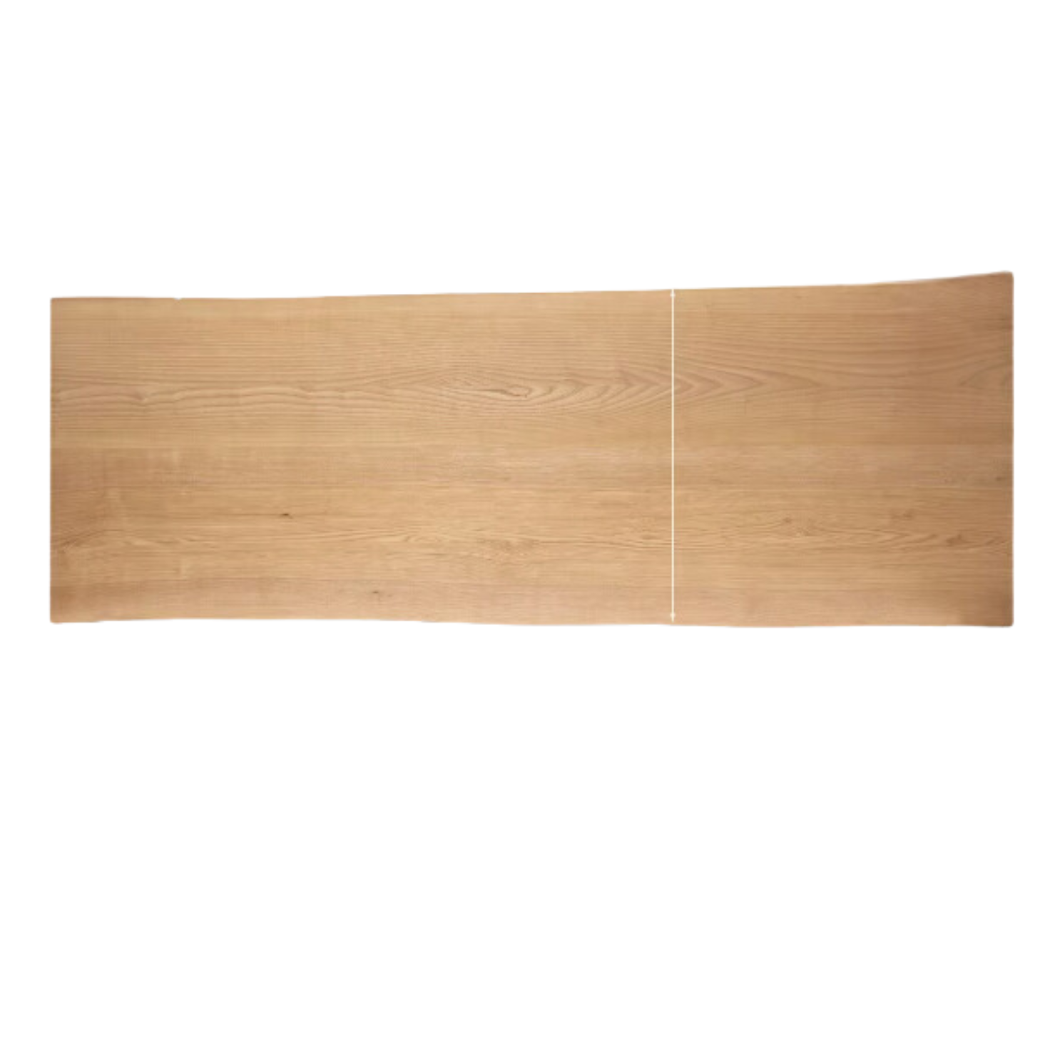 Ash solid wood large board natural edge for dining table