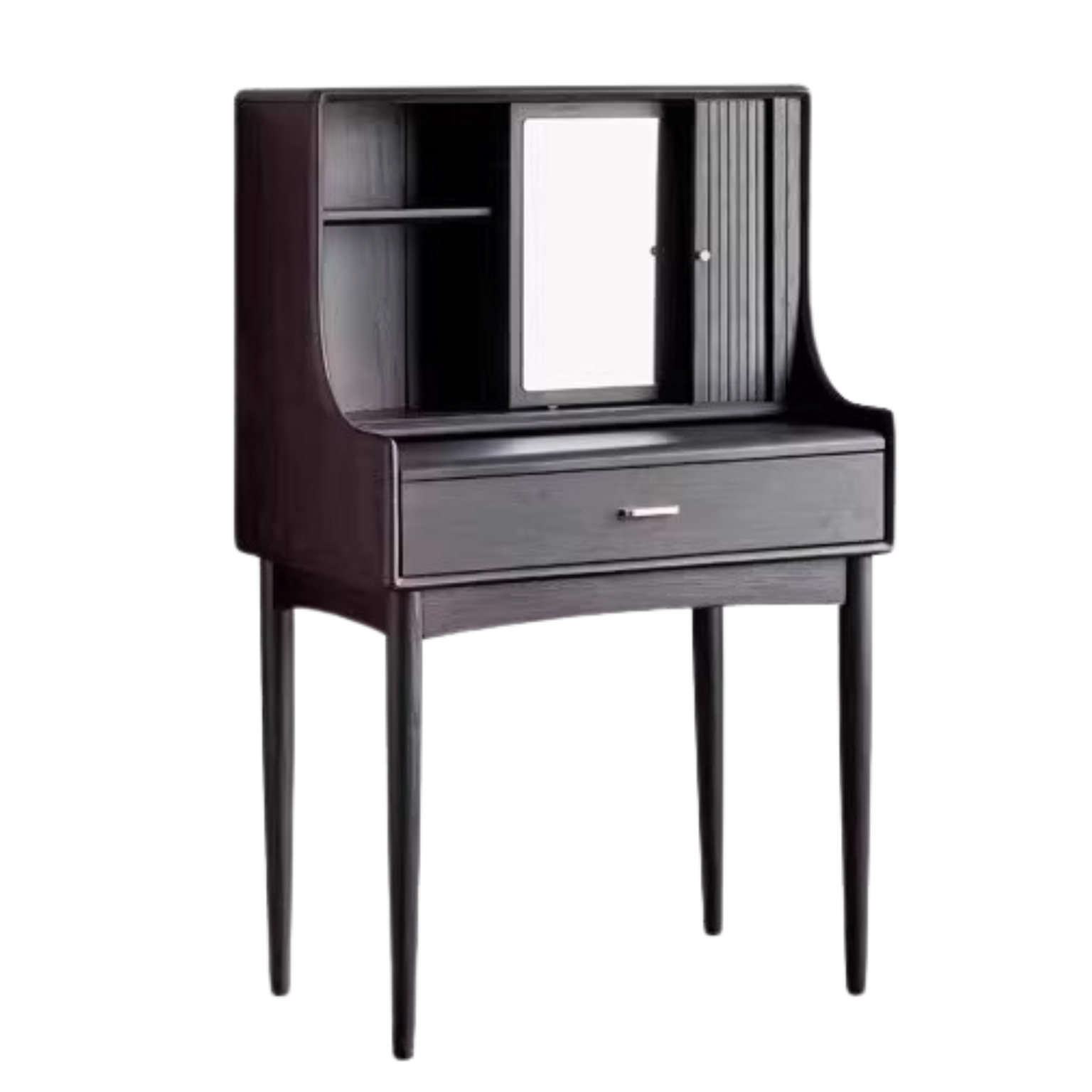 Oak, Ash solid wood dressing table bedroom high-end retro piano-