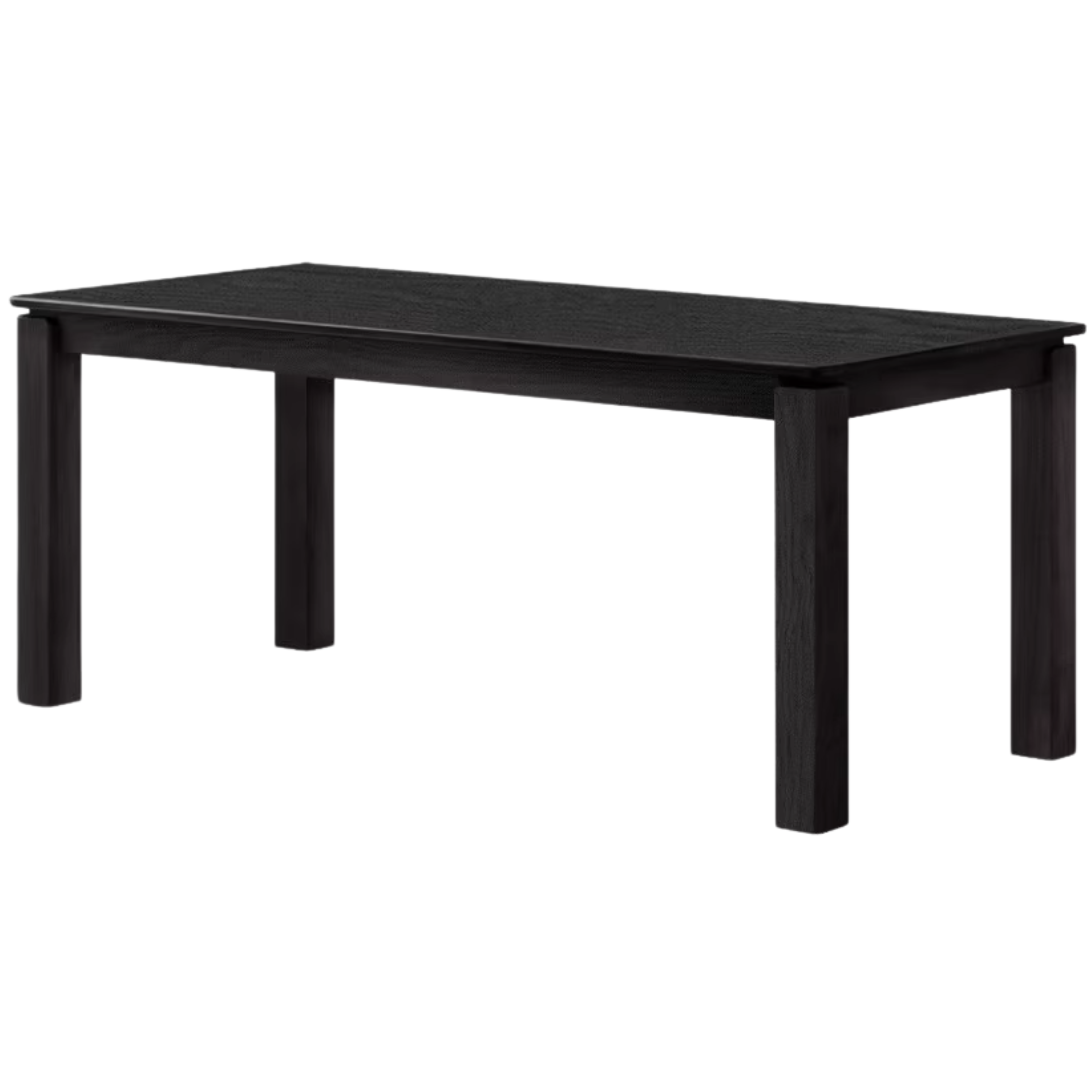 Black Walnut, Oak, Ash Solid Wood Large Board Dining Table