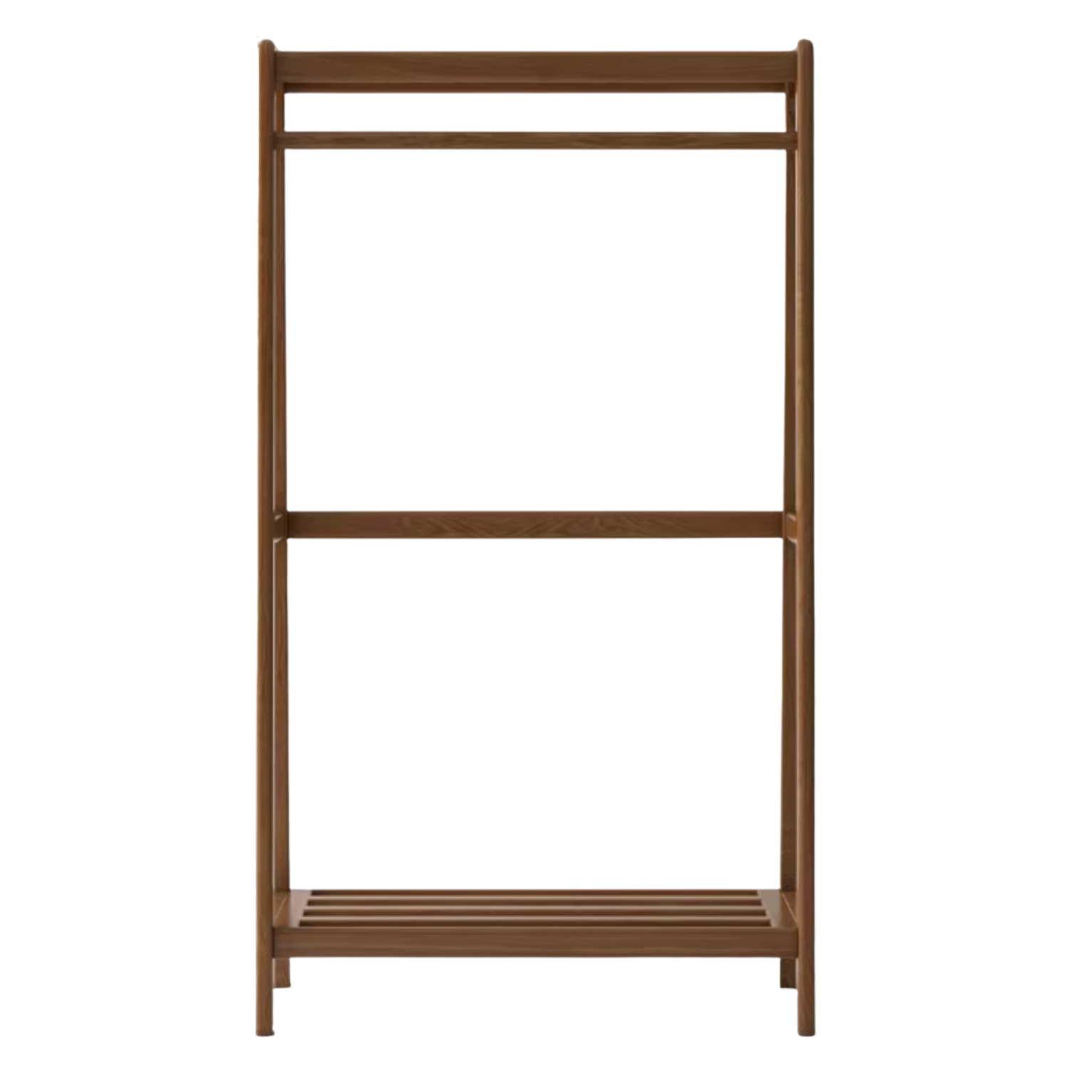 Oak, Ash solid wood hanger for small bedroom floor standing storage rack