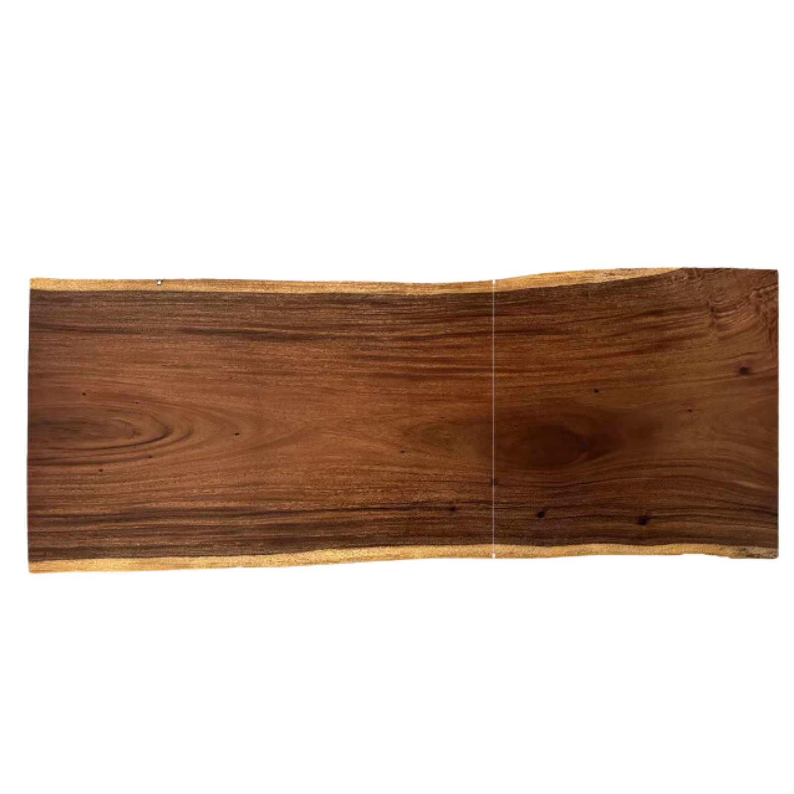 Black walnut Solid wood natural edge large top for dining table: