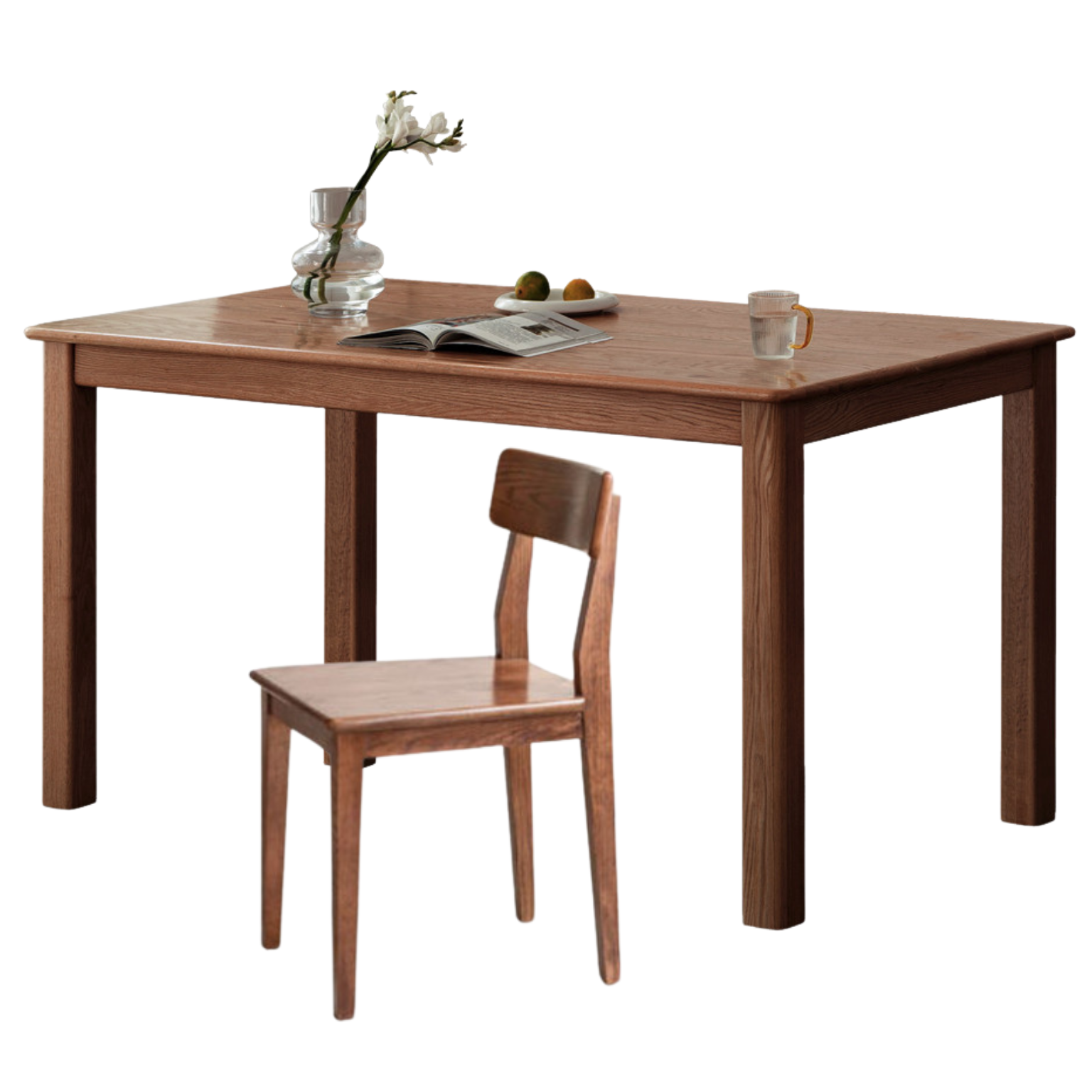 Oak Solid Wood Dining Table