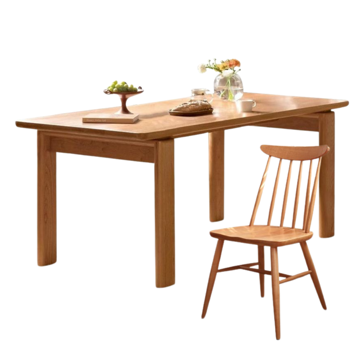 Cherry Solid Wood Dining Table