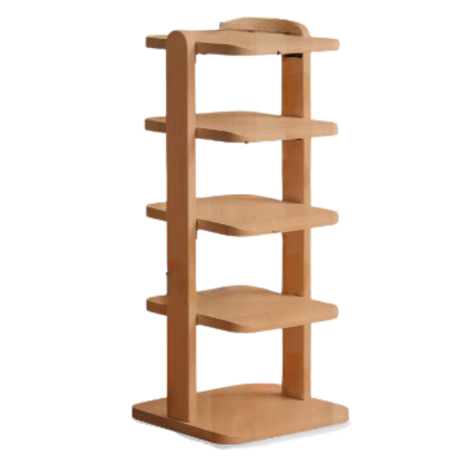 Birch, beech solid wood Narrow shoe rack