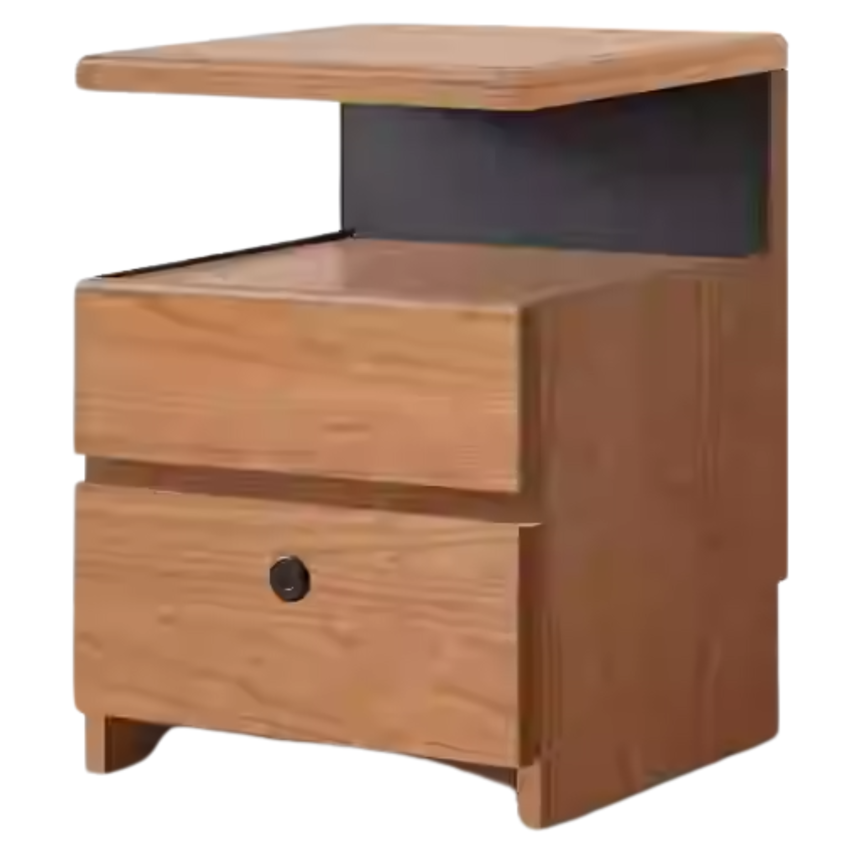Cherry, Black Walnut solid wood wireless charging with lock Smart nightstand