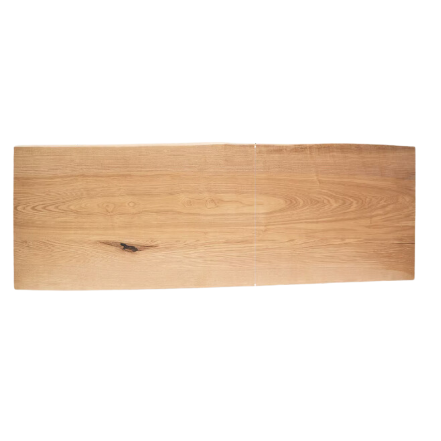 Ash solid wood large board natural edge for dining table