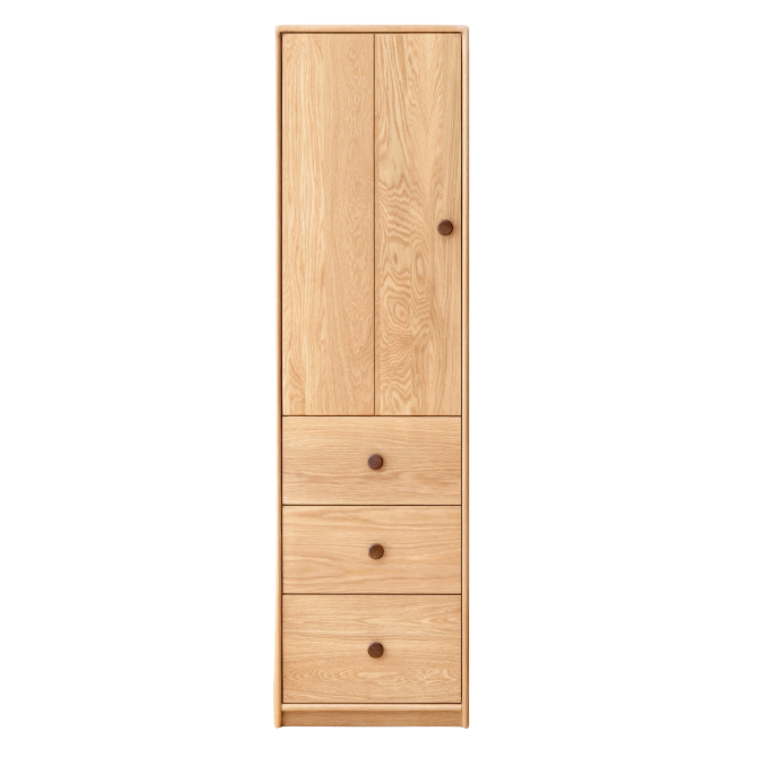 Oak solid wood Kids wardrobe: