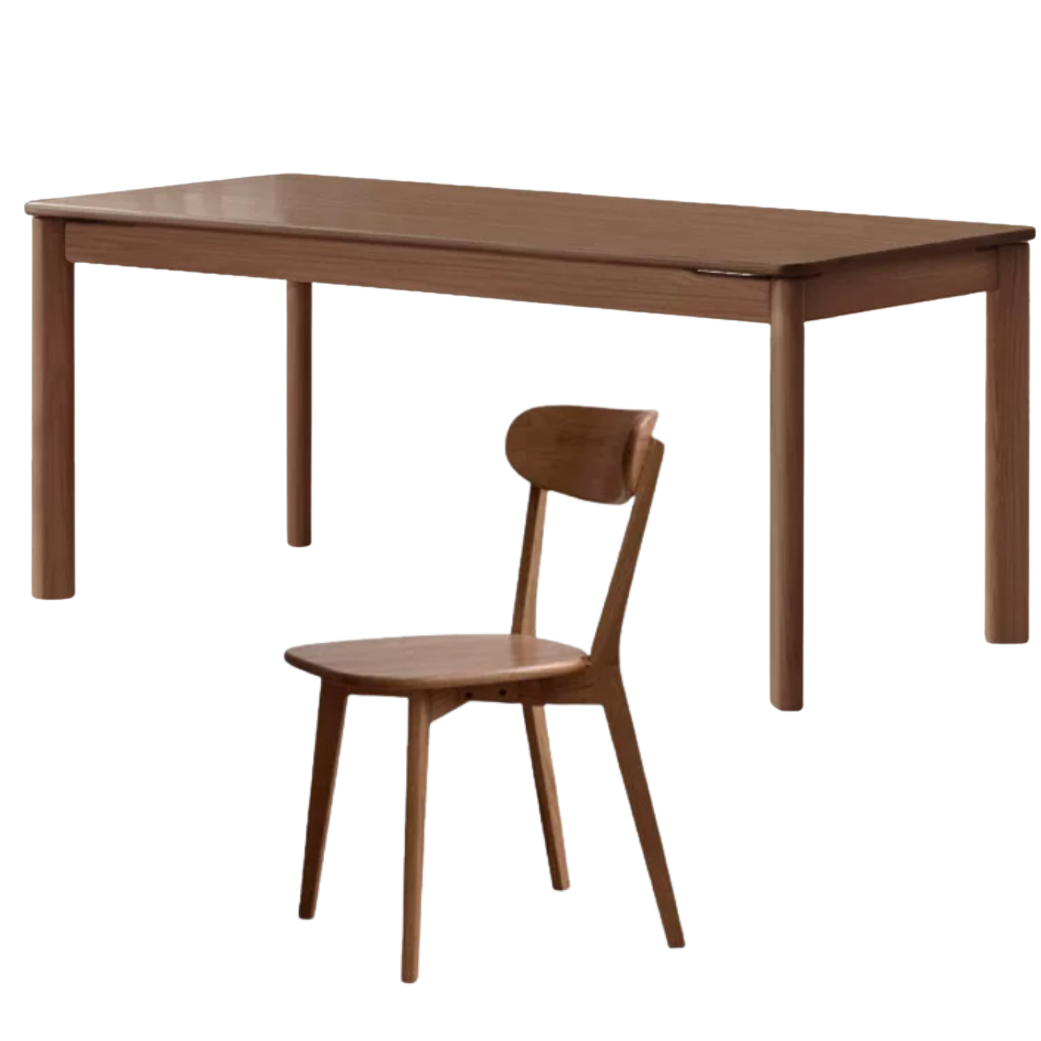 Ash, Oak Solid Wood Long Dining Table