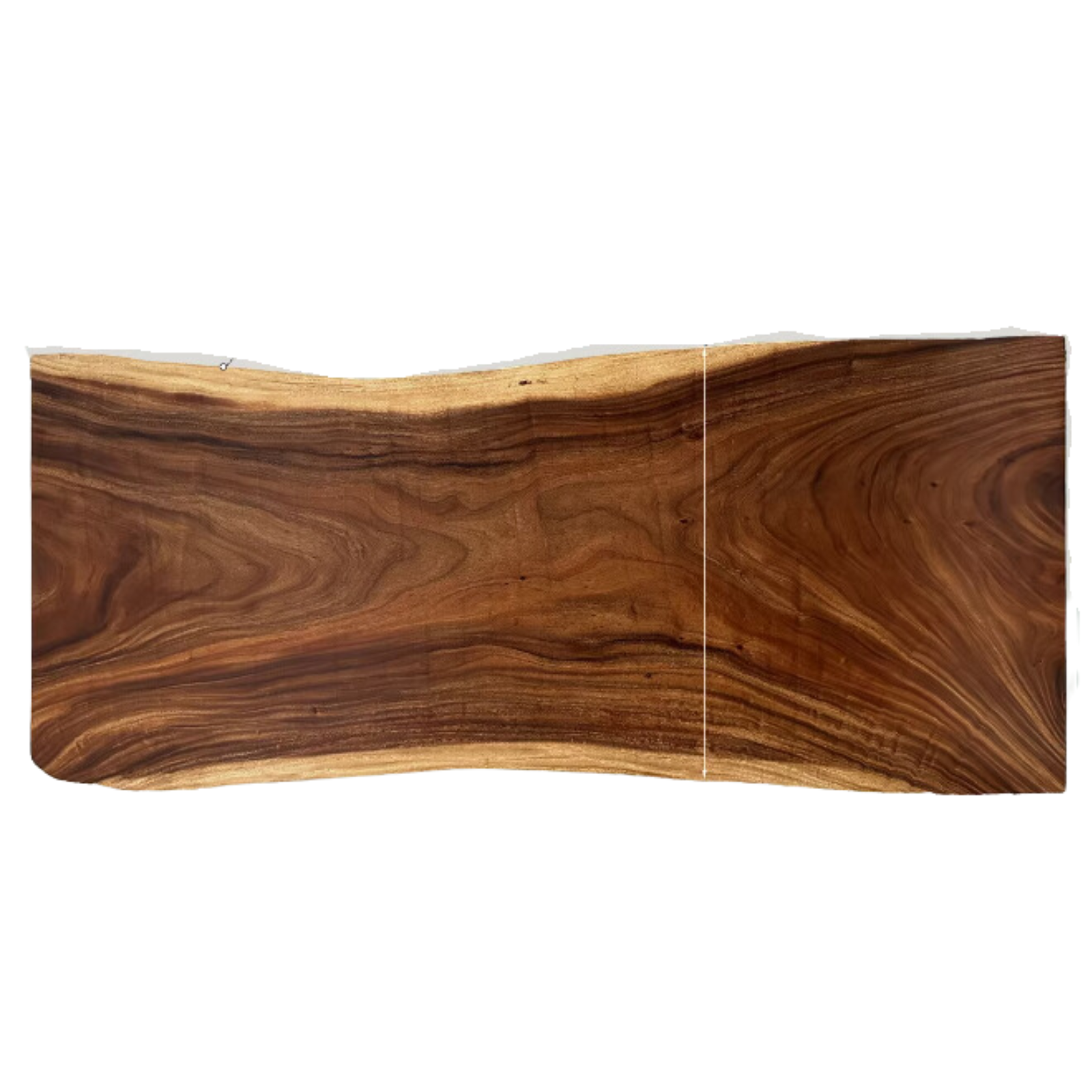 Black walnut Solid wood natural edge large top for dining table: