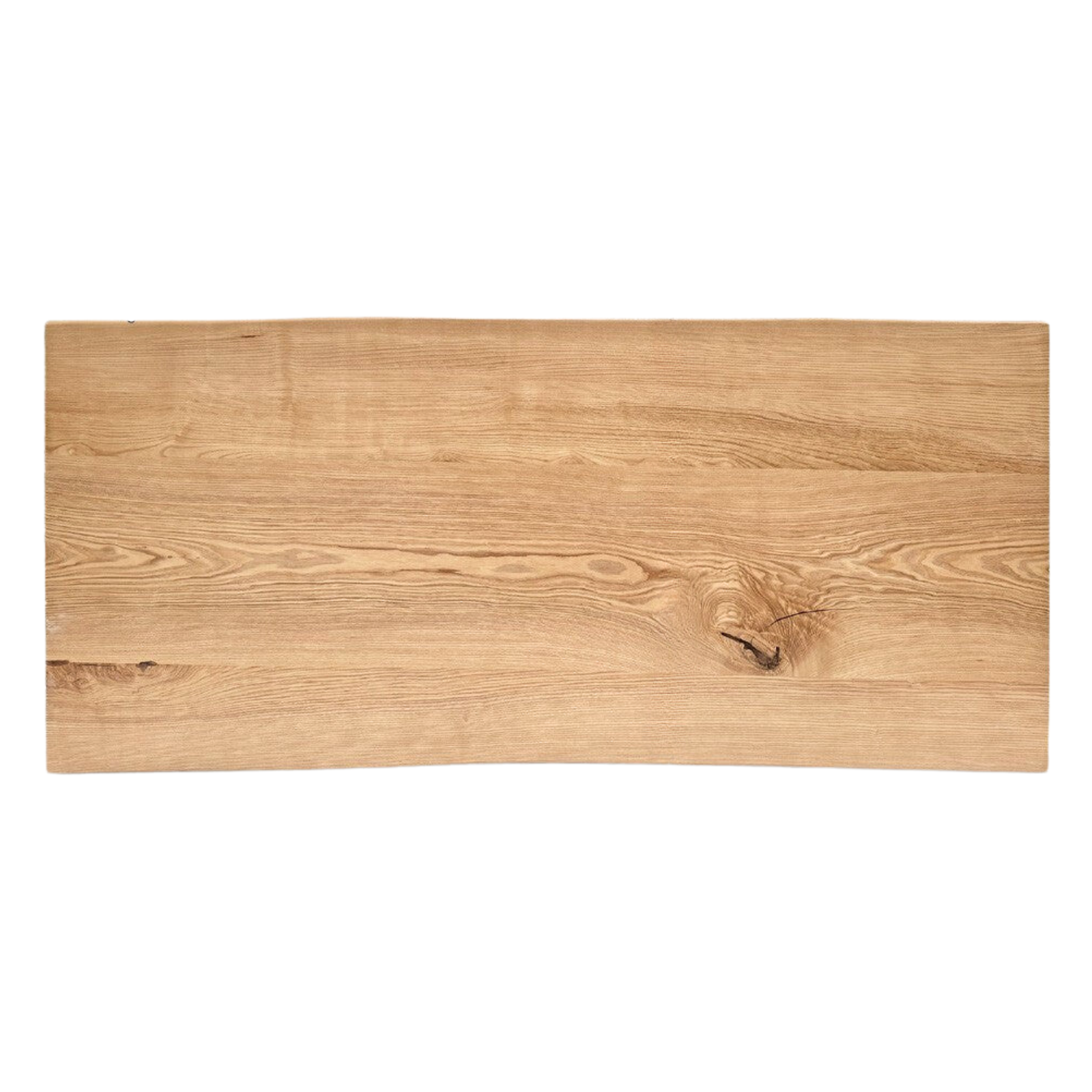 Ash solid wood large board natural edge for dining table