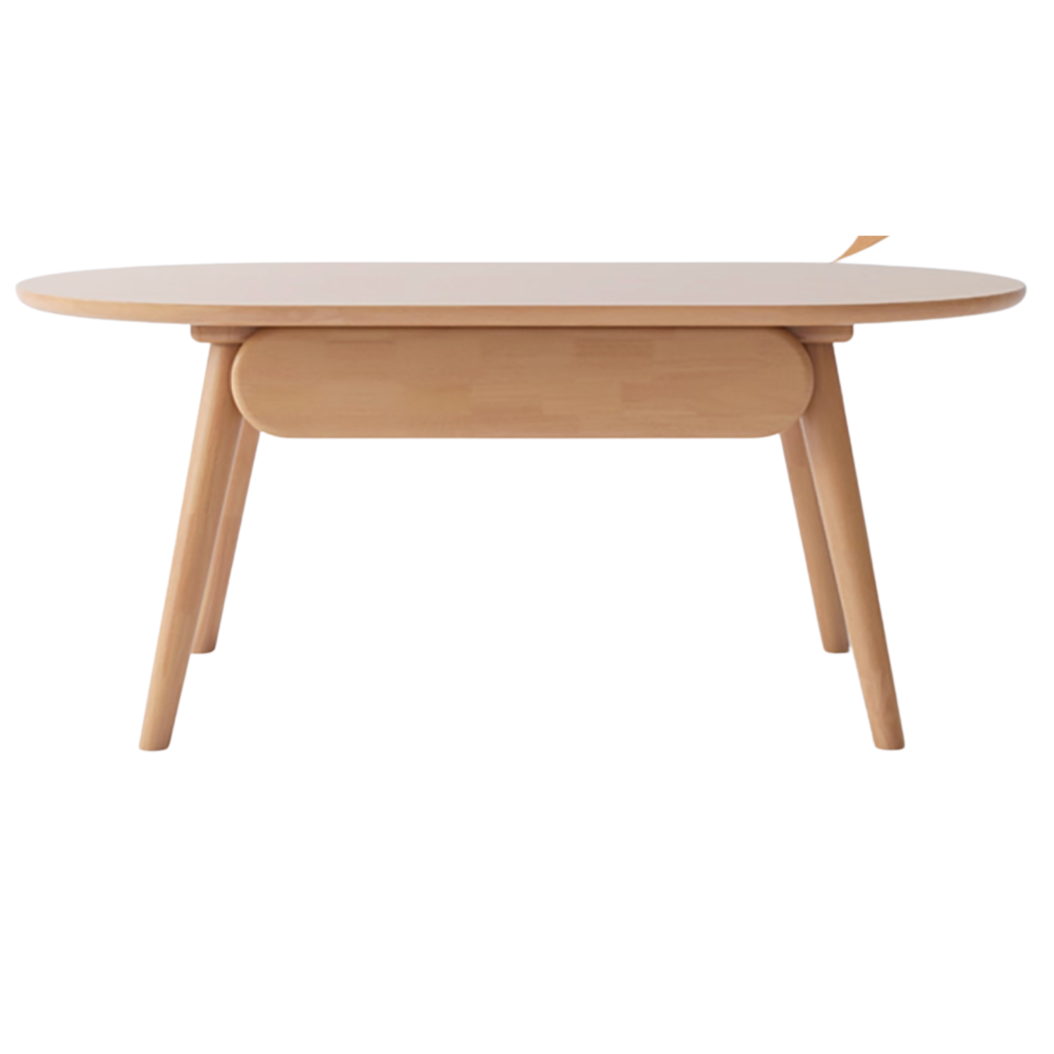 Oak, Solid Rubberwood Luxury Coffee Table