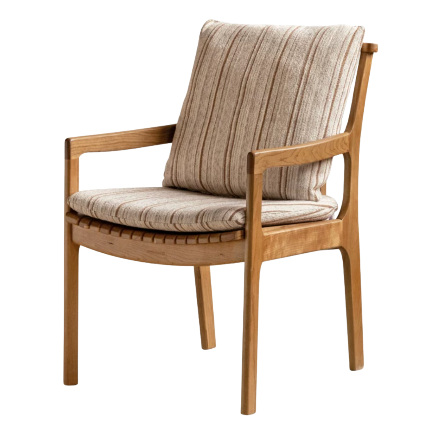 Cherry, Oak, Beech Solid Wood Book Chair Comfortable Soft Back Chair