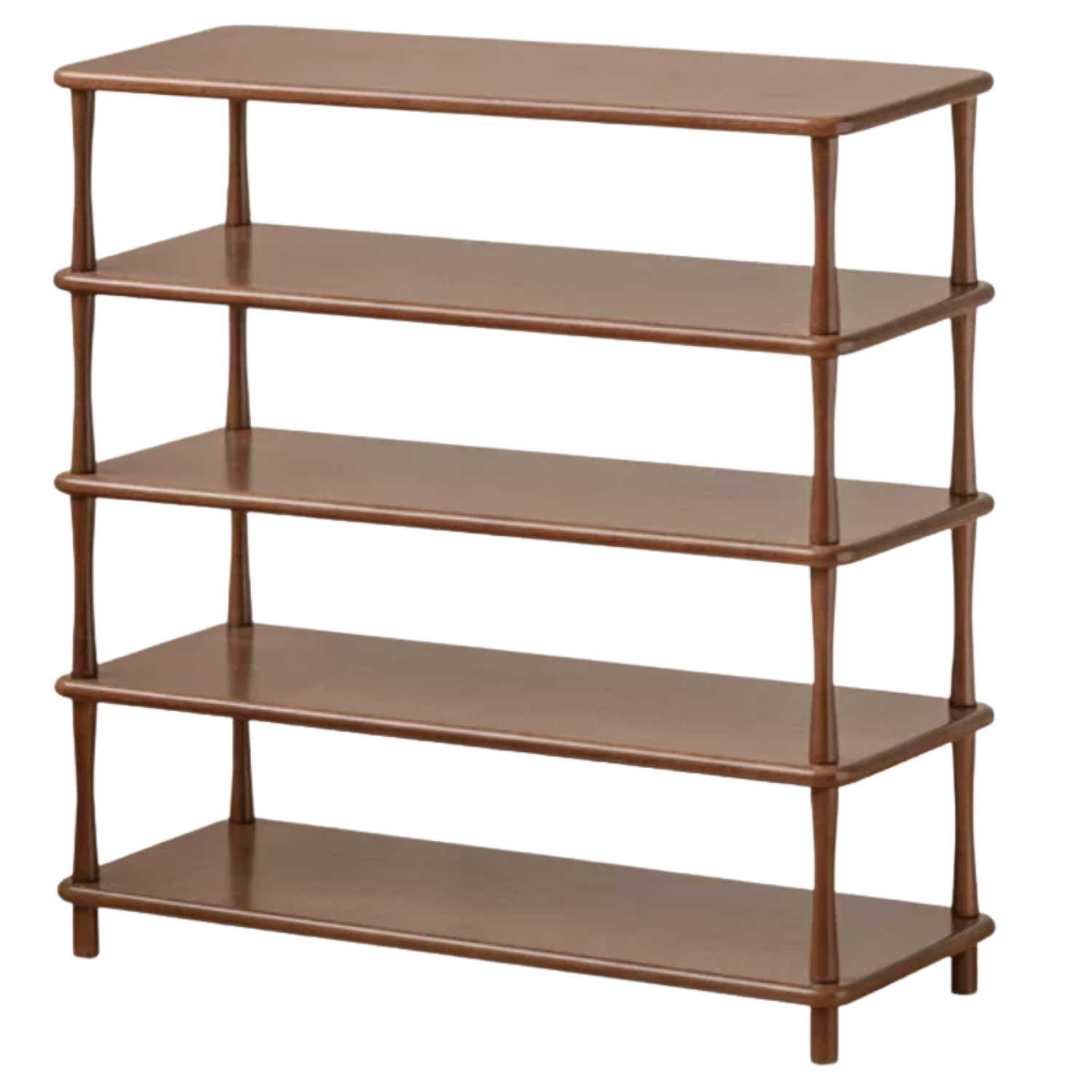 Rubberwood Solid Wood Shoe Rack Multi Layer Storage Organizer