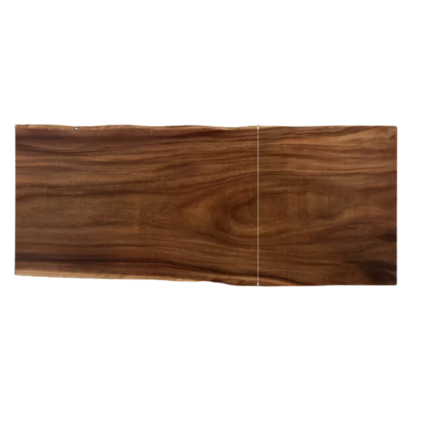 Black walnut Solid wood natural edge large top for dining table: