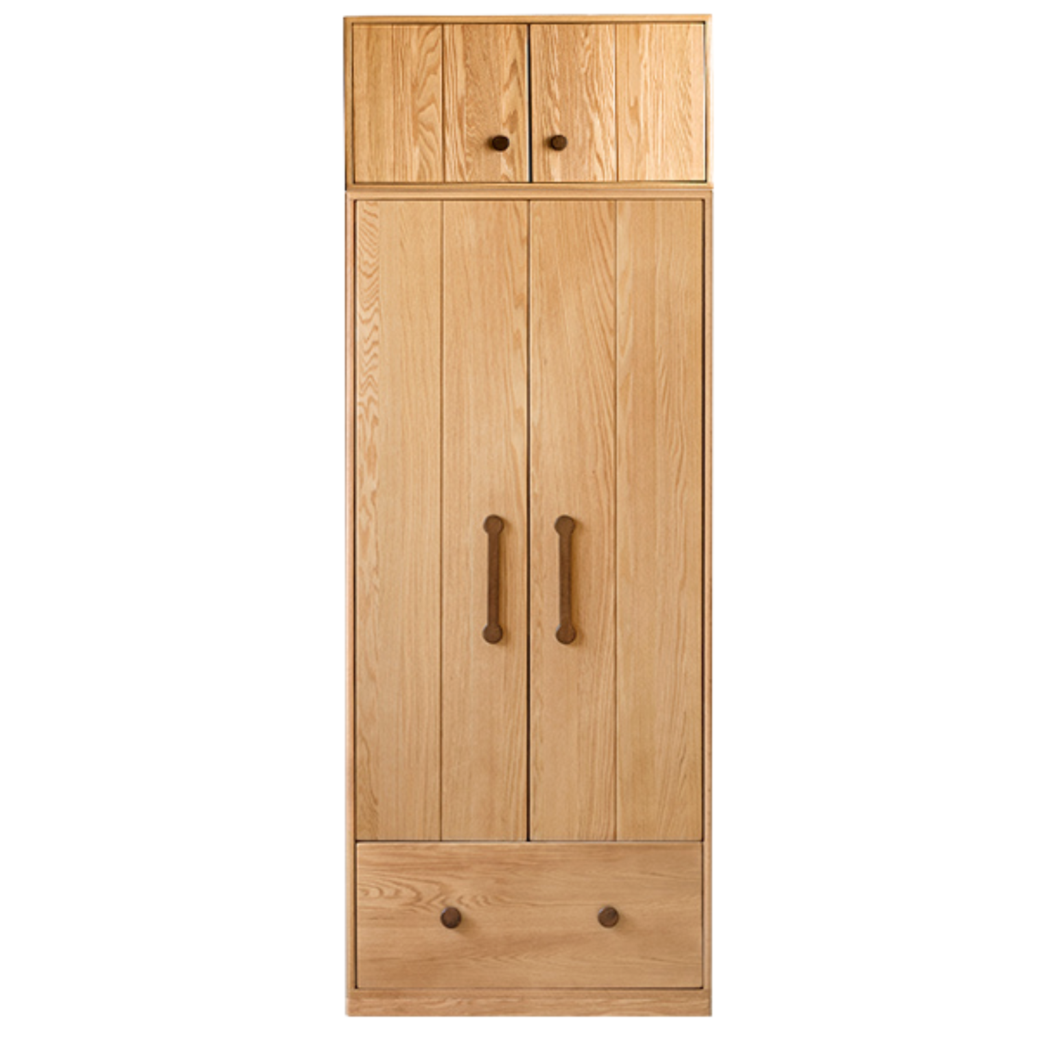 Oak solid wood Multi-functional kids wardrobe: