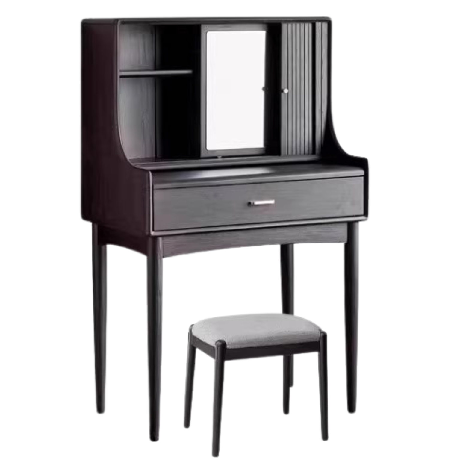 Oak solid wood dressing table Smoked color: