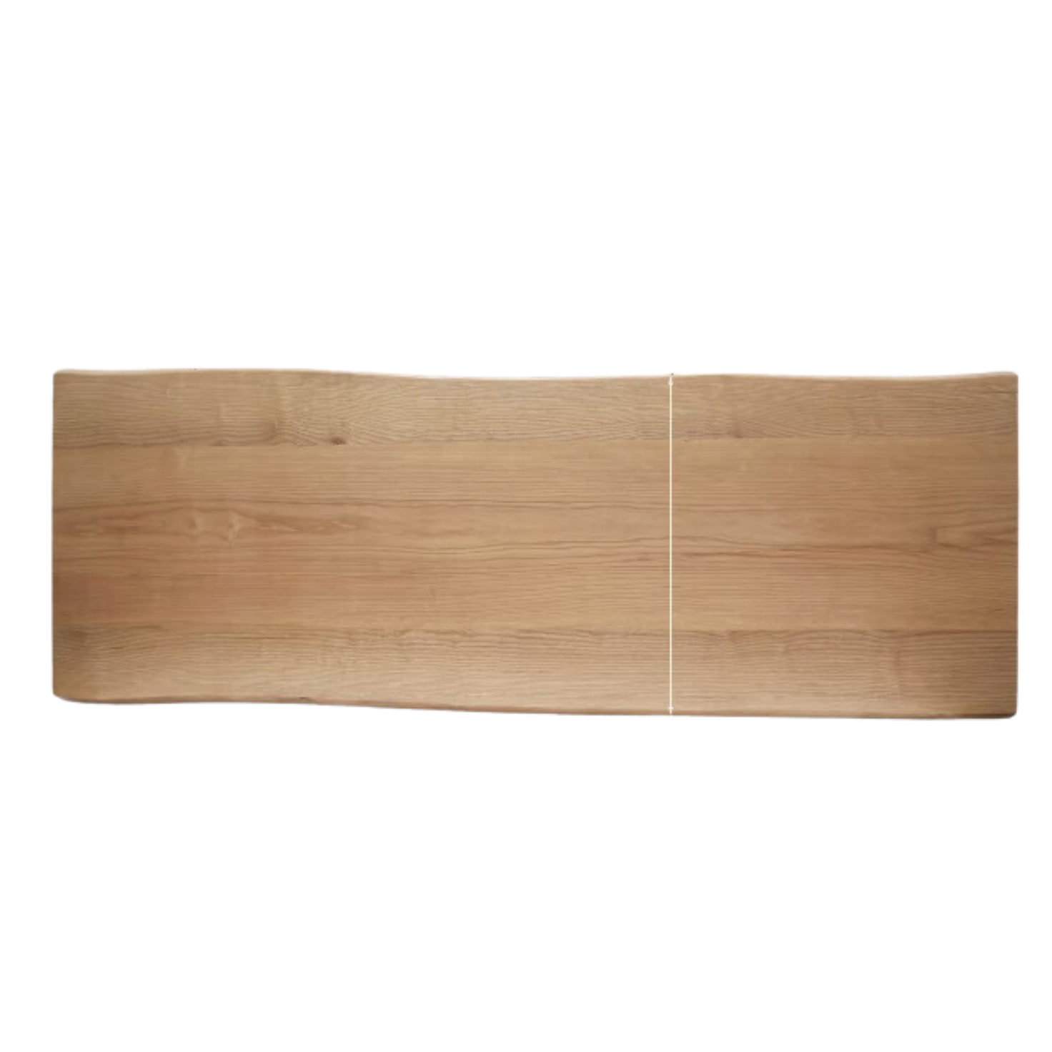 Ash solid wood large board natural edge for dining table