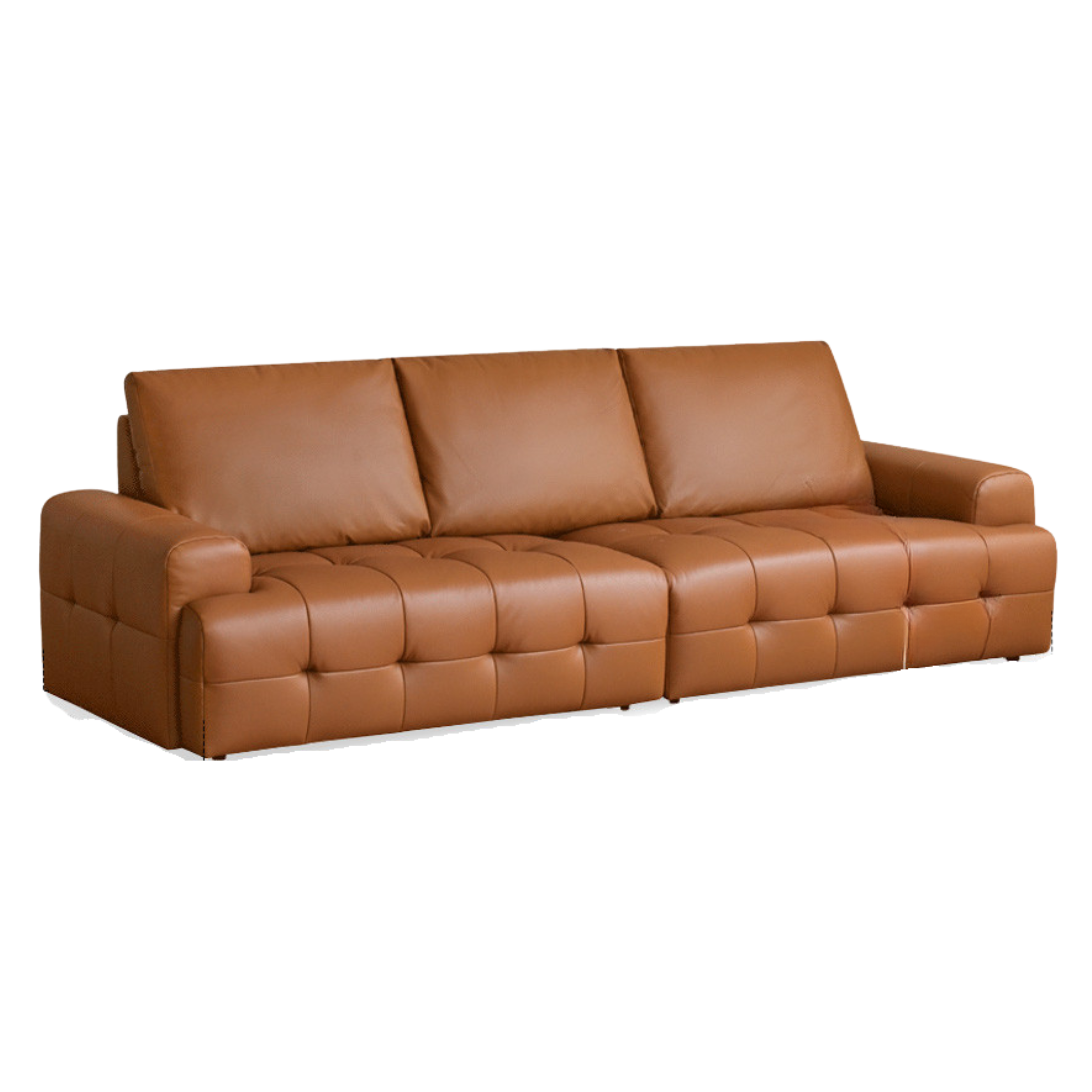 Modern Italian-Style Genuine Leather  Sofa