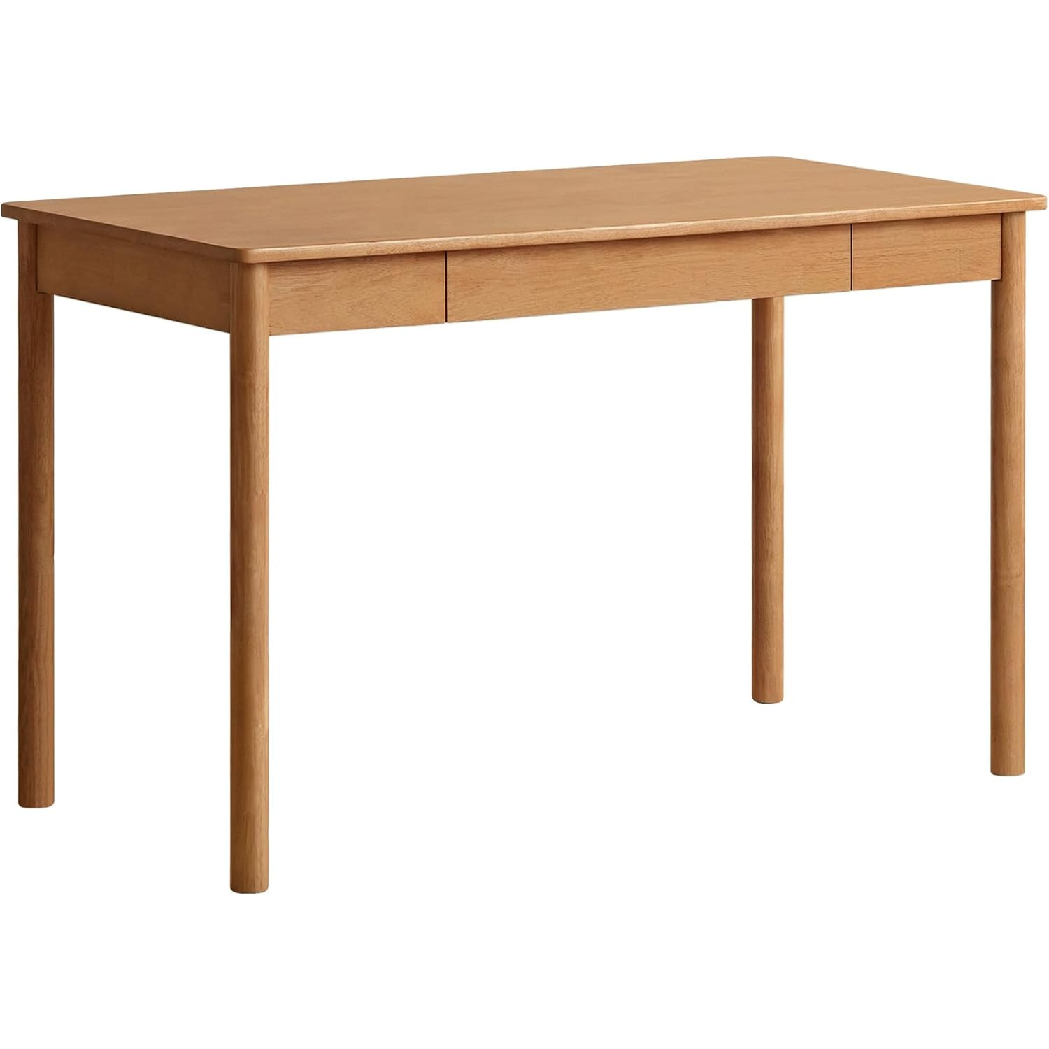 Black Walnut Solid Wood, solid Rubberwood Luxury Office Desk with drawer
