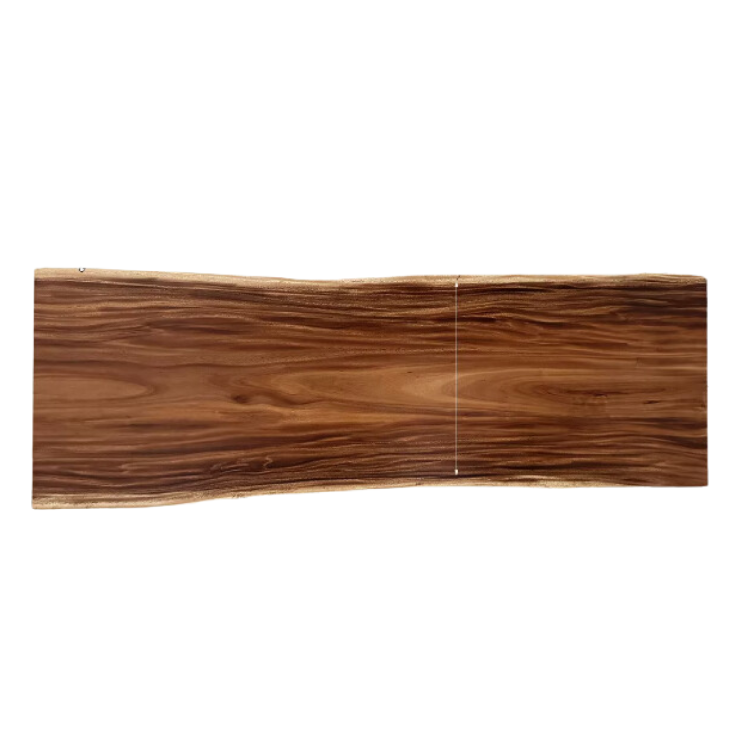 Black walnut Solid wood natural edge large top for dining table: