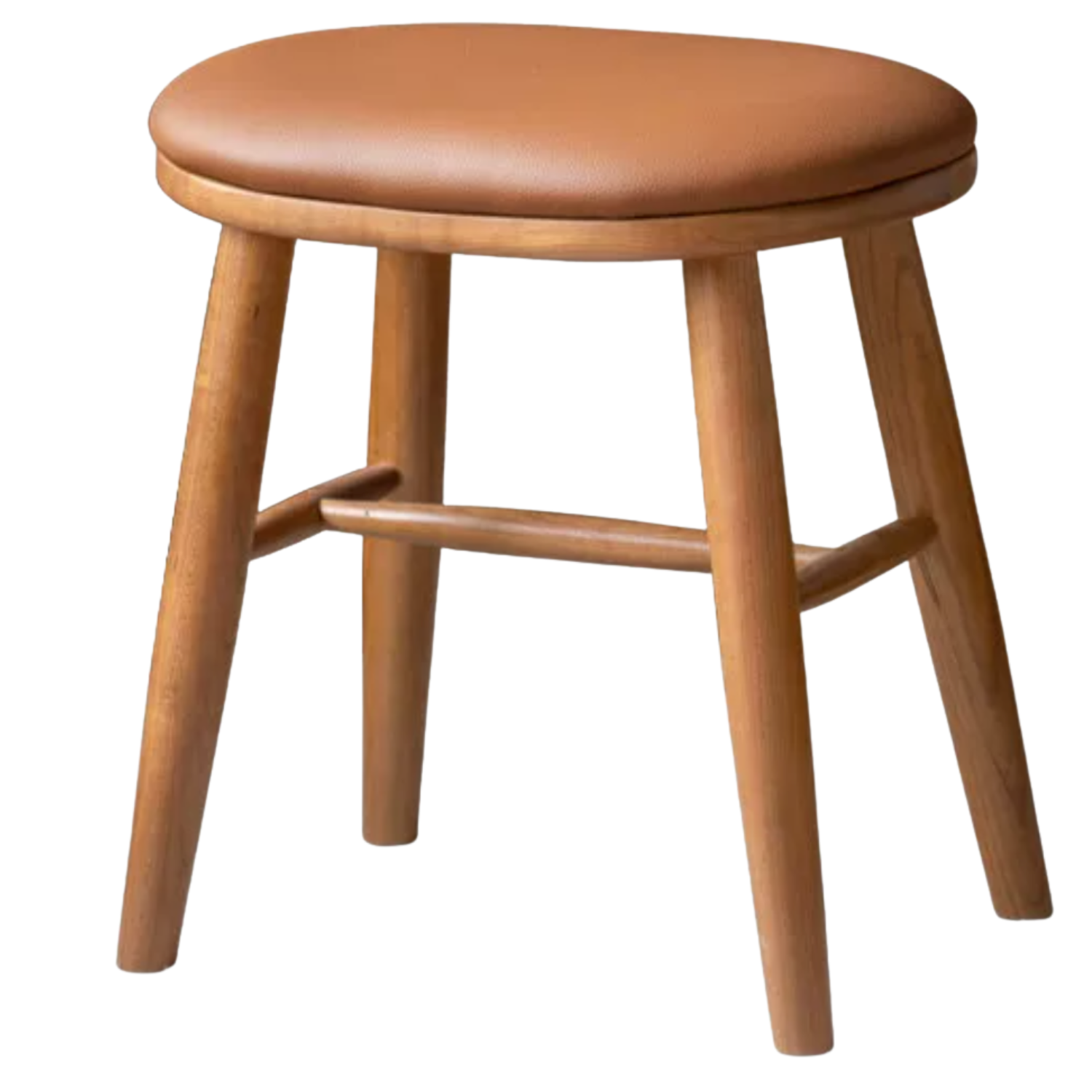 Ash, Cherry Solid Wood Dressing Stool